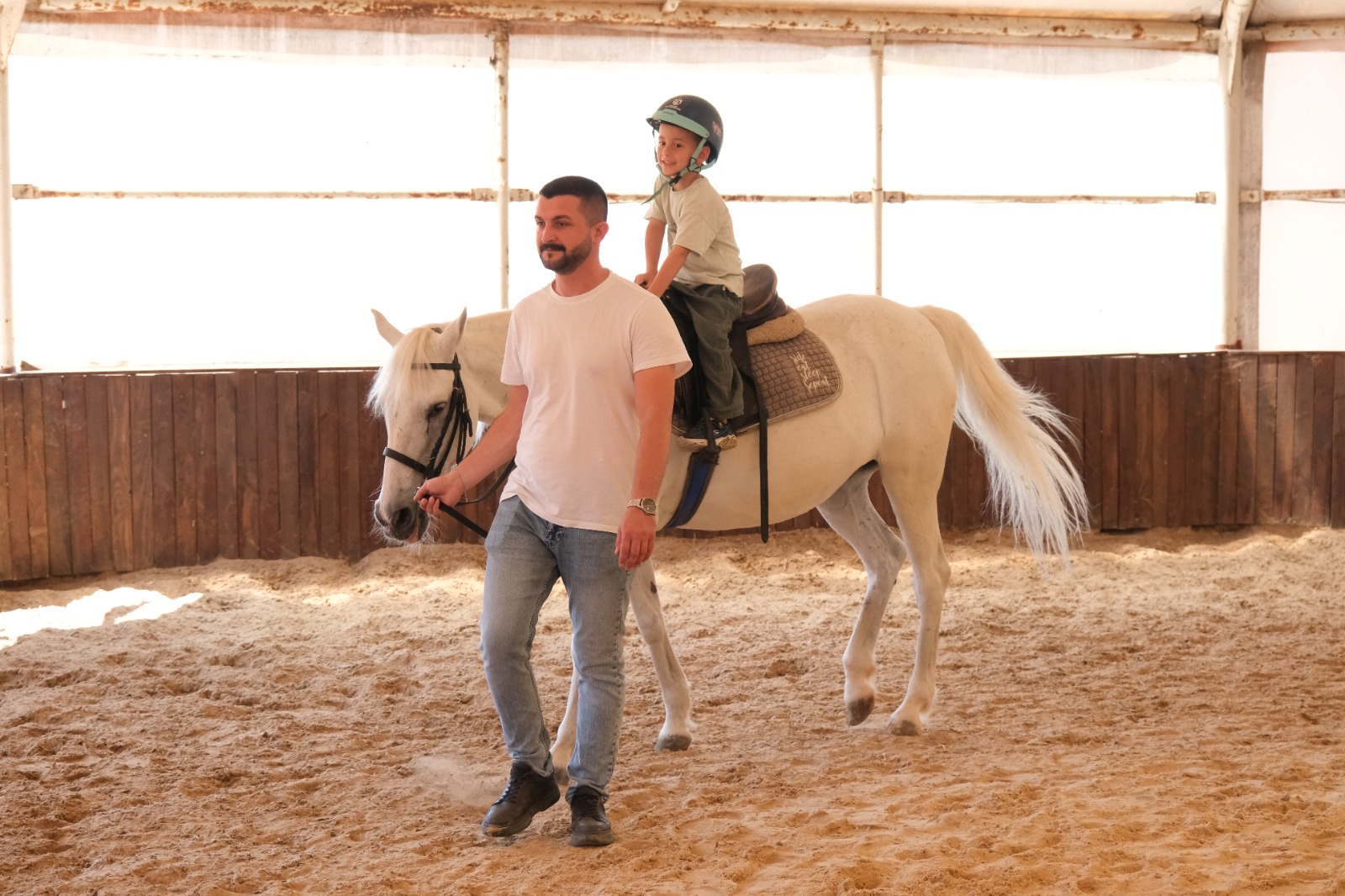 Miniklere Tatil Hediyesi! Ata Binen Çocuklar Maceraya Doydu (5)