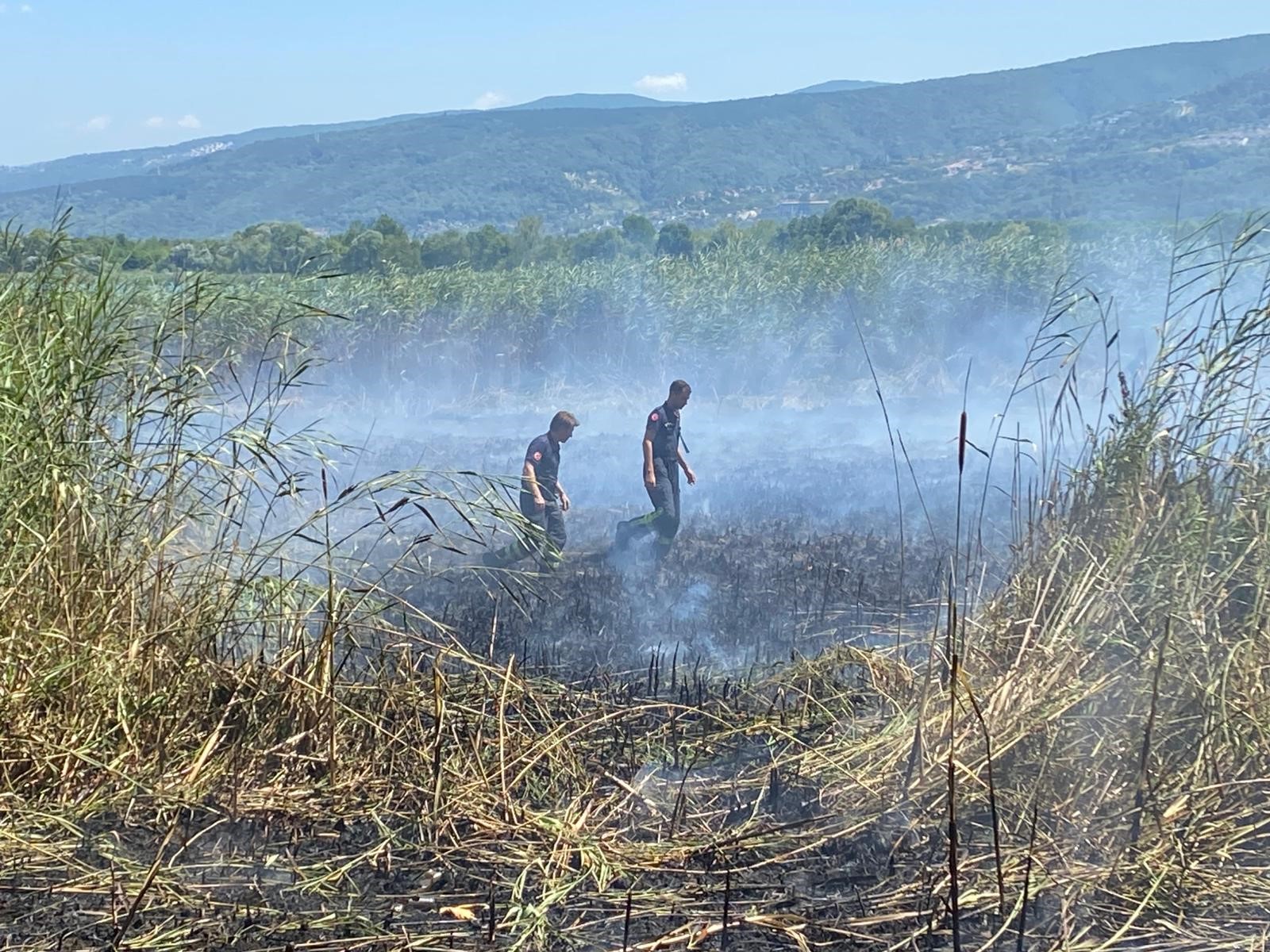 Sapanca Gölü’nde Yangın Paniği! (9)