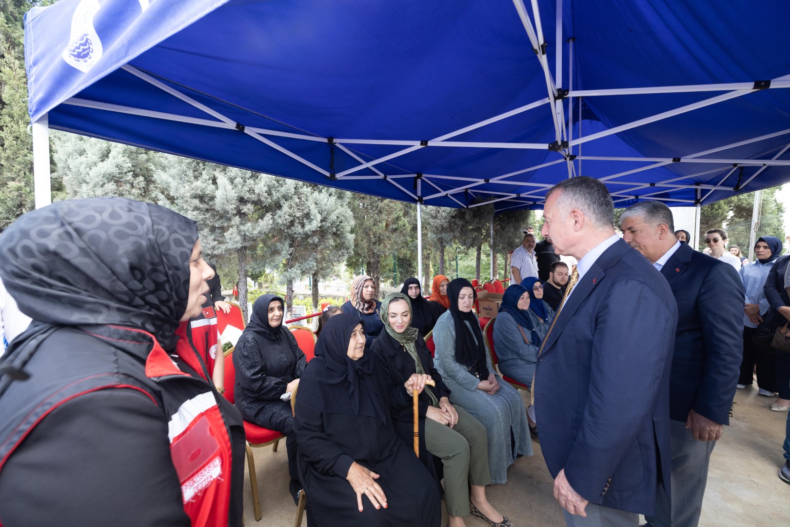 Şehitler İçin Anlamlı Tören! Diliskelesi Şehitliği Hizmete Girdi (2)