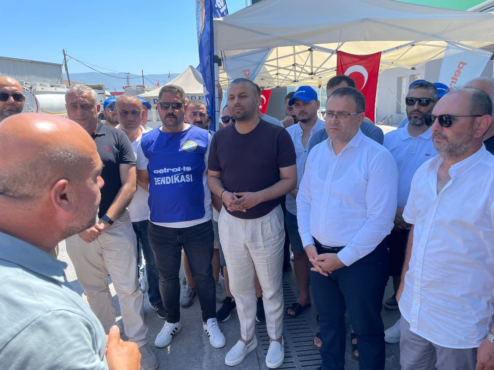 Sertif Gökçe Grevdeki İşçileri Ziyaret Etti 1
