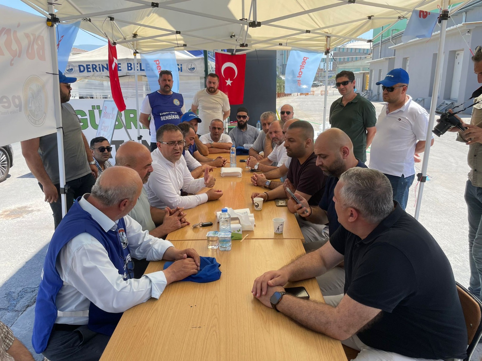 Sertif Gökçe Grevdeki İşçileri Ziyaret Etti 3