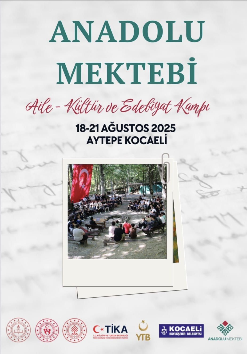 Anadolu Mektebi’nden “Aile Ve Kültür Edebiyat Kampı”