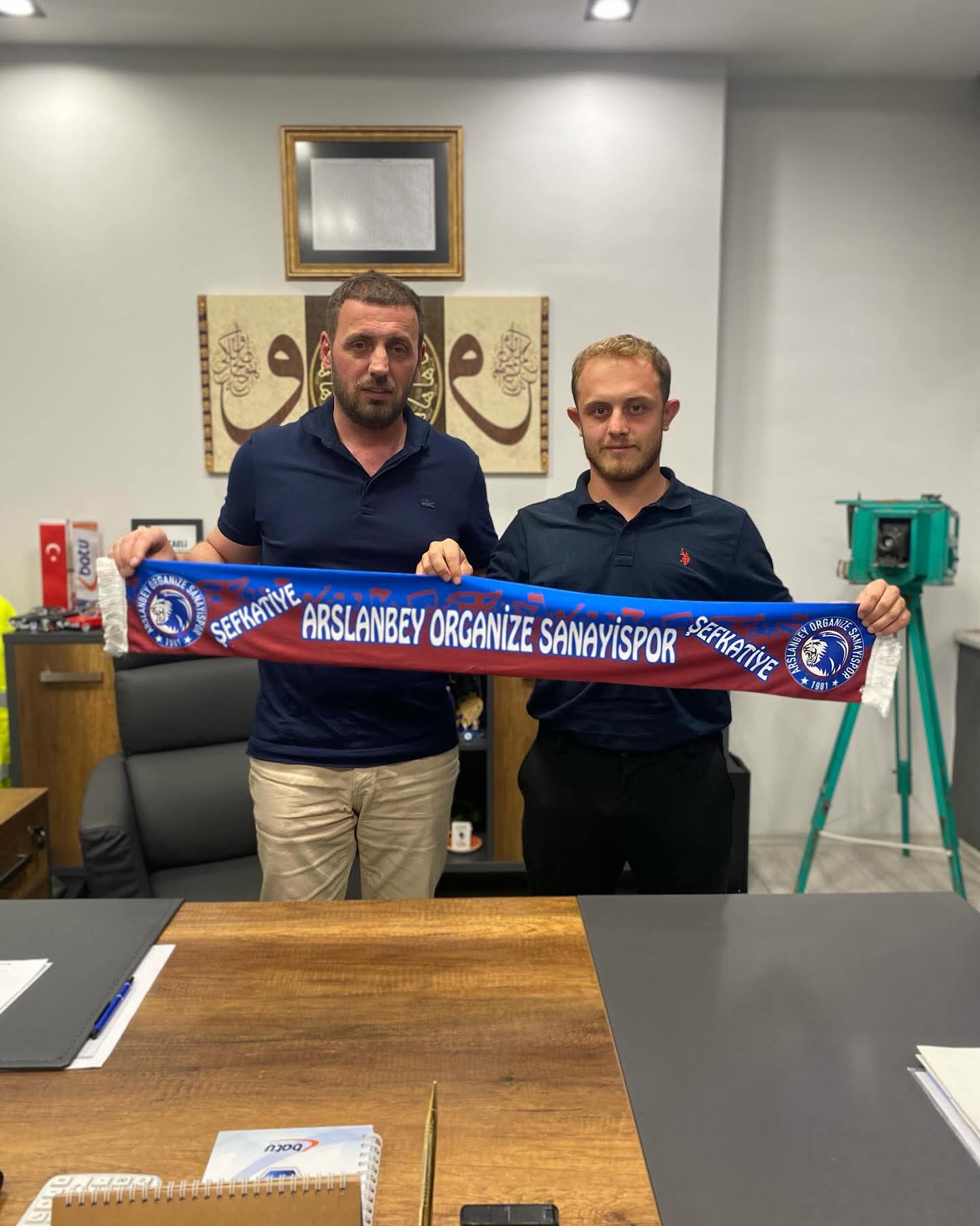 Arslanbey Osb Spor’dan Kaleye Takviye Mücahit Türk İmzayı Attı 2