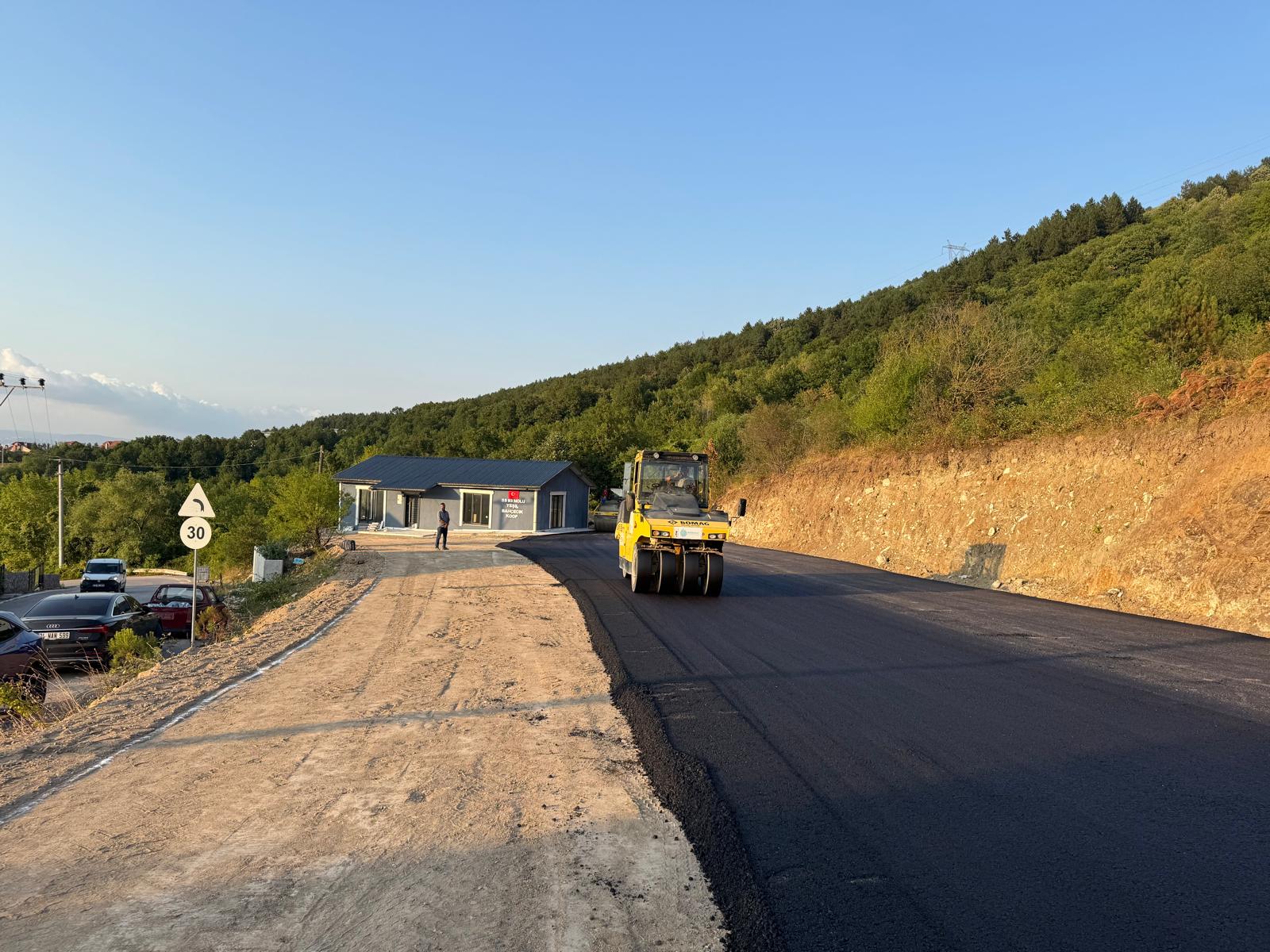 Başiskele’de Yol Çalışmaları Hızla Sürüyor 1
