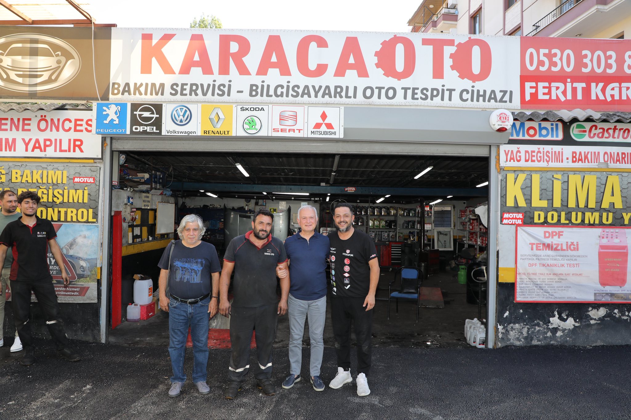 Başkan Çalık, İlçedeki Çalışmaları Yerinde İnceledi (2)