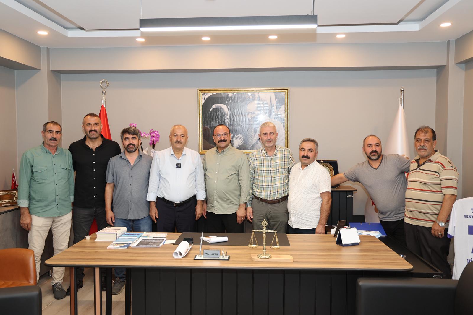 Büyükgöz’den Pazarcılar Odası’na Yeni Ofis Ziyareti (3)