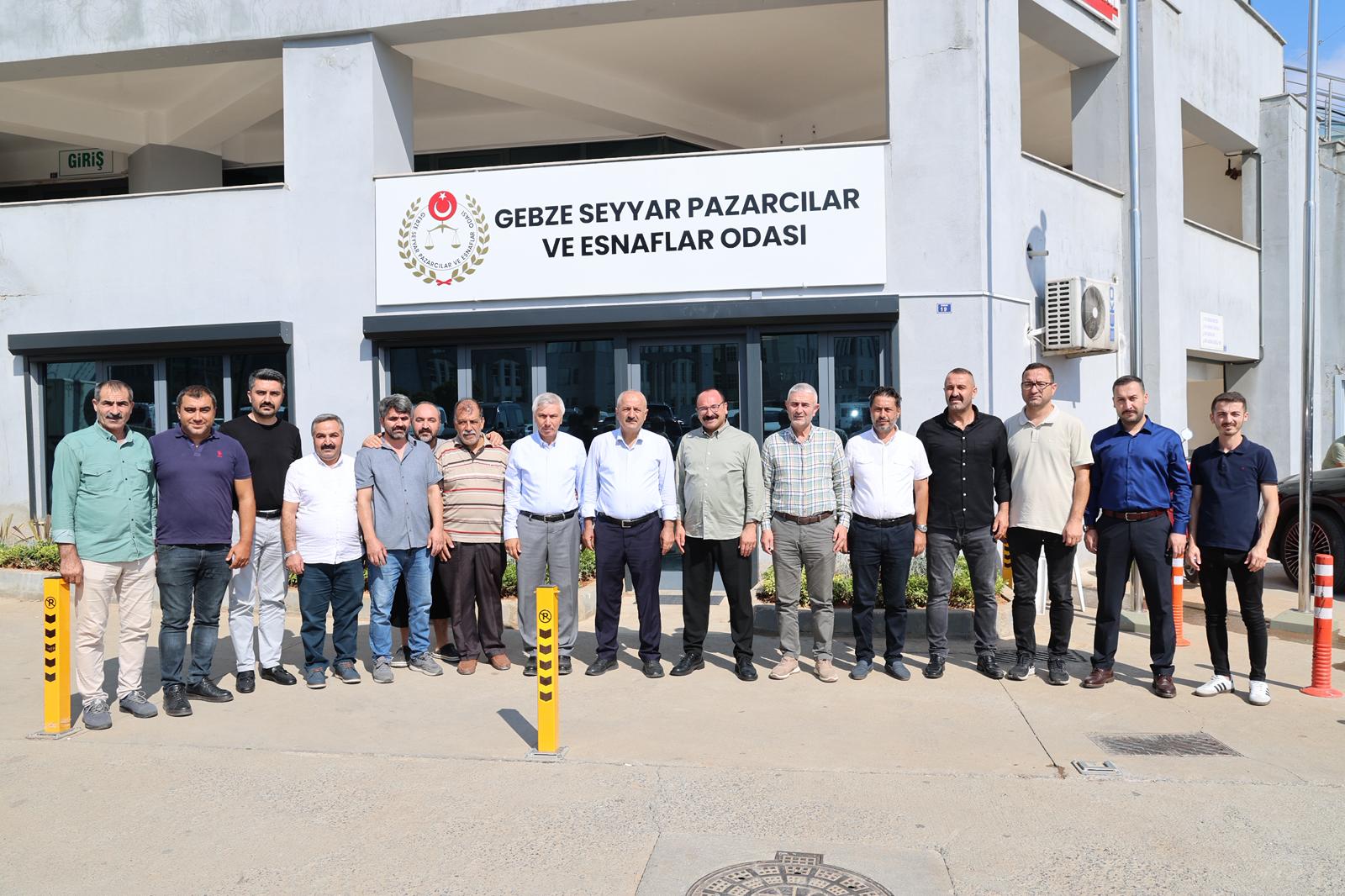 Büyükgöz’den Pazarcılar Odası’na Yeni Ofis Ziyareti (4)