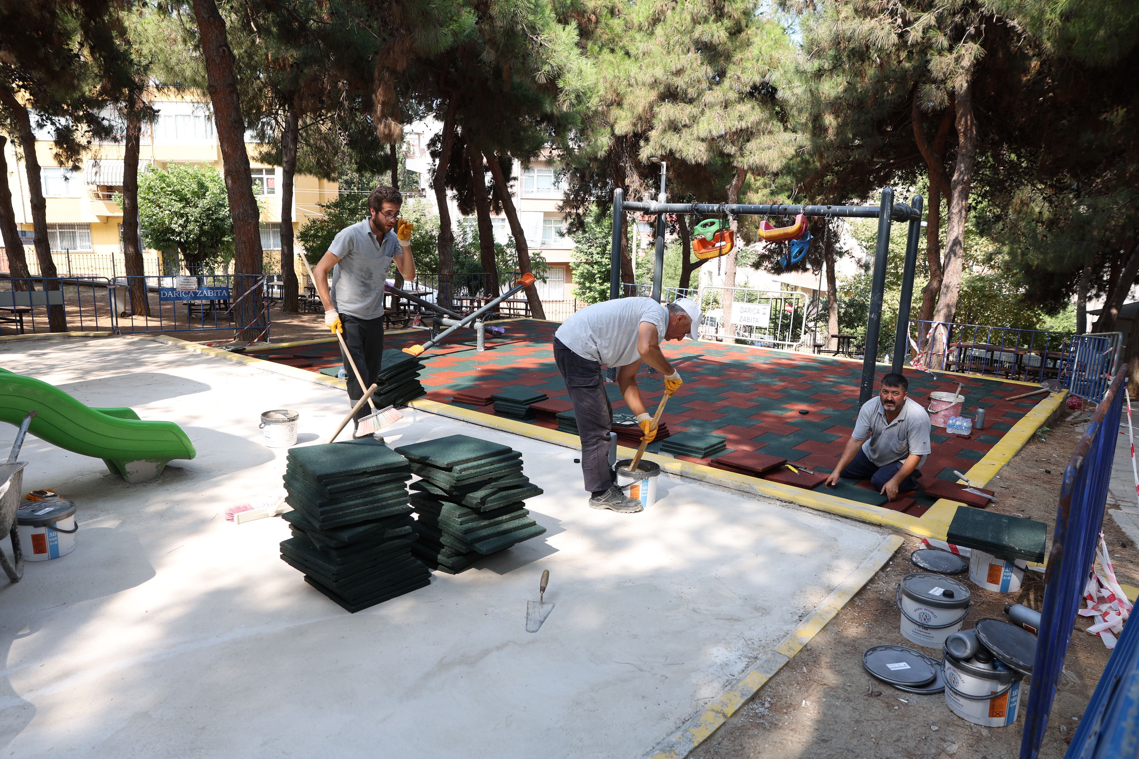 Darıca’nın Parkları Başkan Dokunuşuyla Yenileniyor (5)