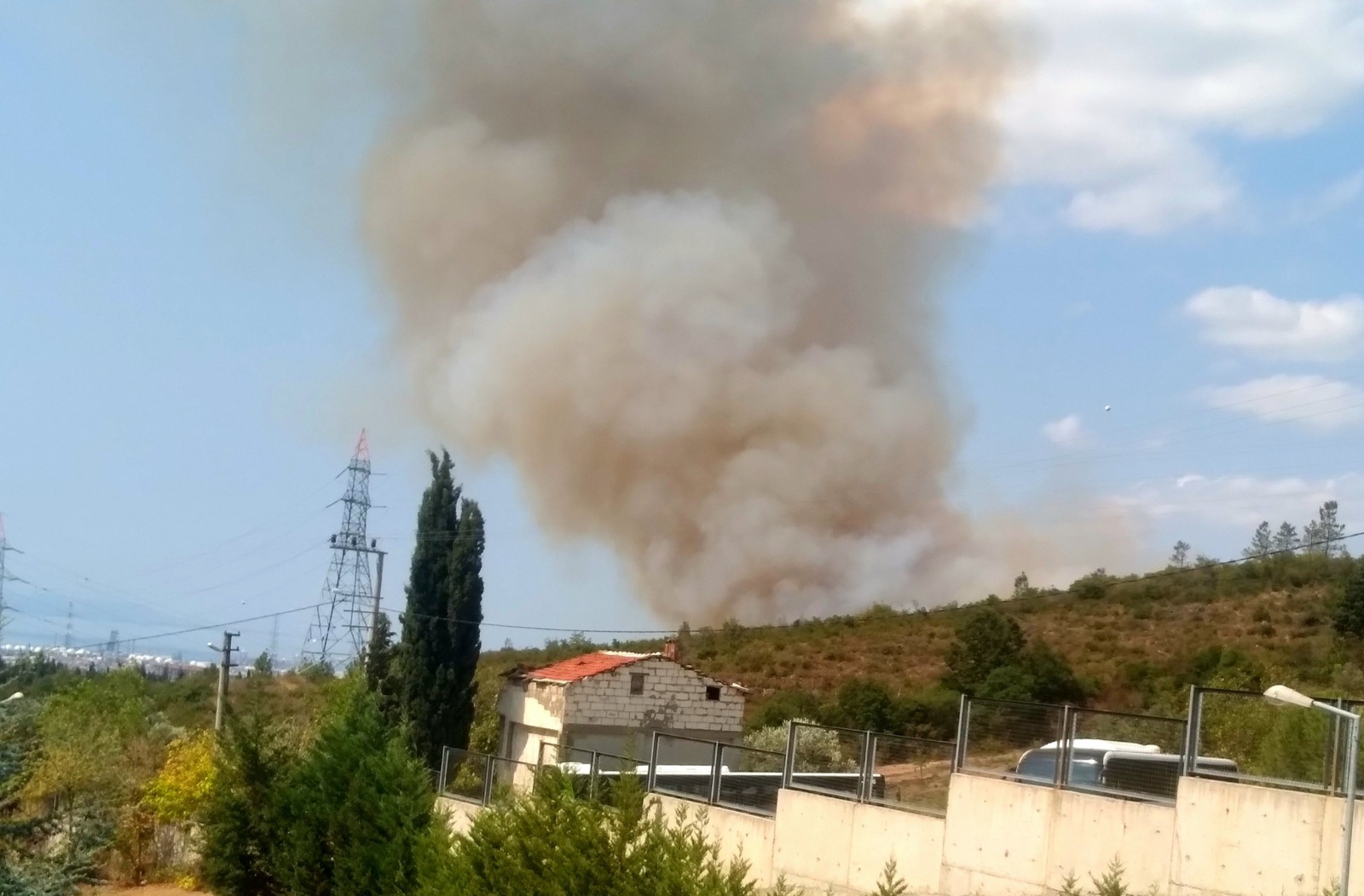 Derincede Yangın