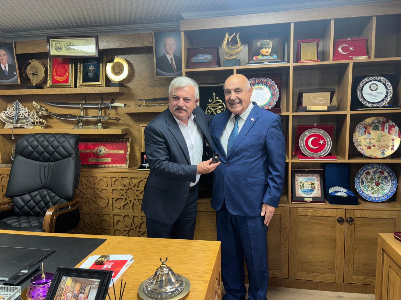 Dilovası’ndan Mhp Kocaeli İl Başkanlığı’na “Terörsüz Türkiye” Ziyareti (3)