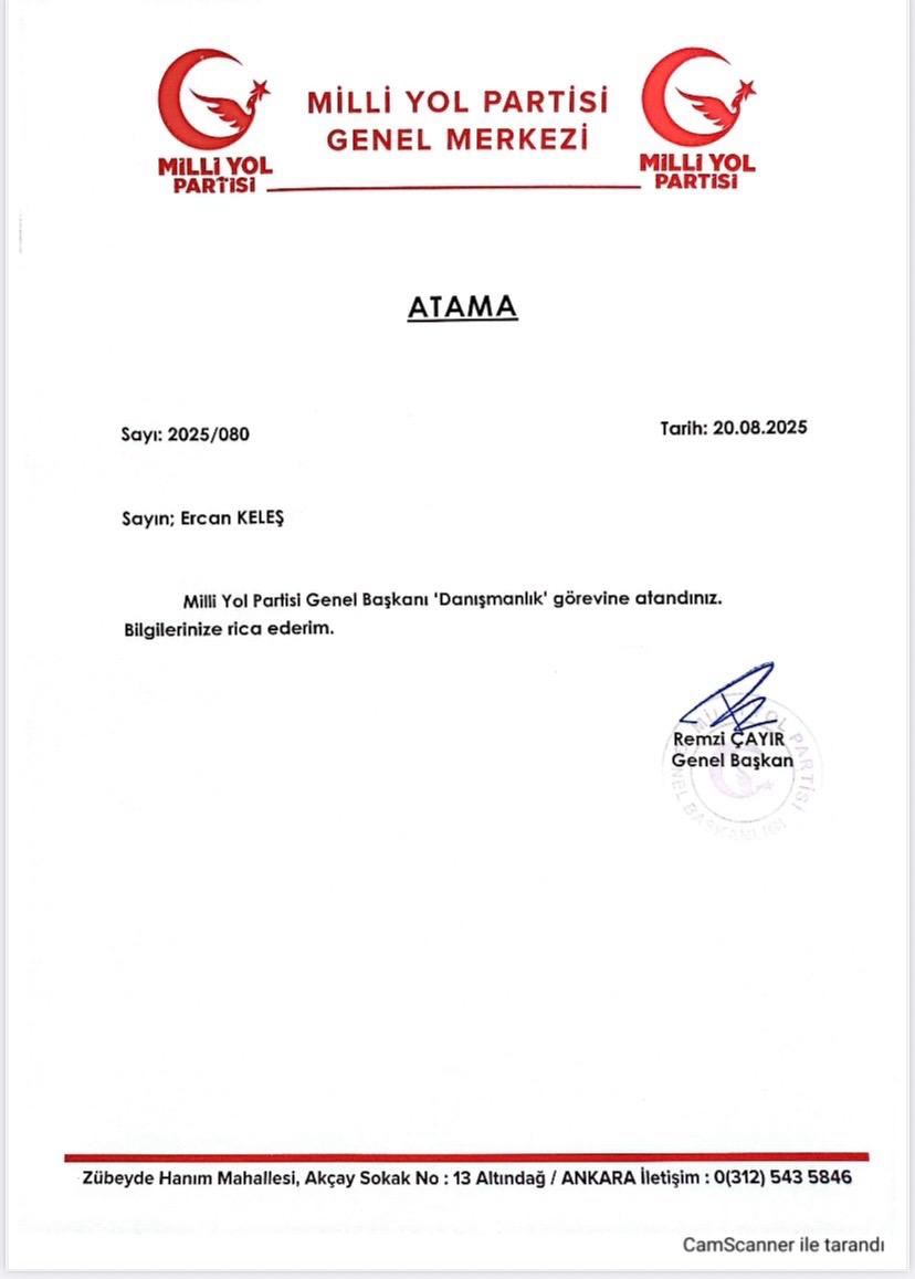 Ercan Keleş’e Yeni Görev! 1