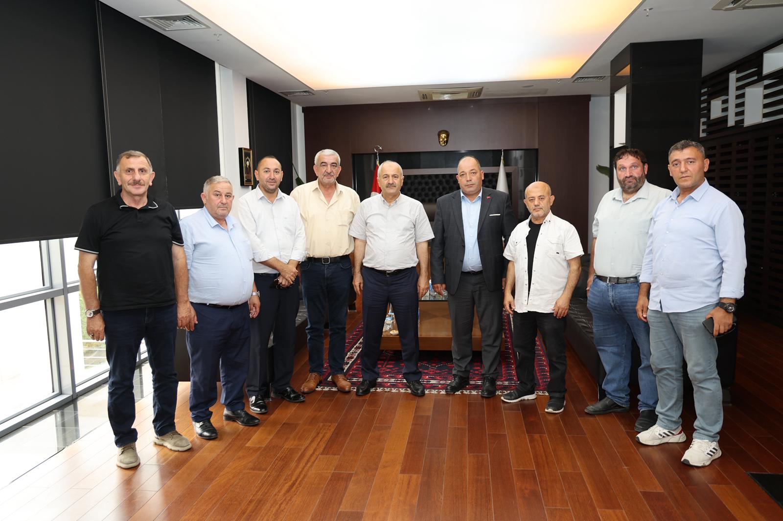 Gebze Muhtarlar Birliği’nden Başkan Büyükgöz’e Ziyaret 2