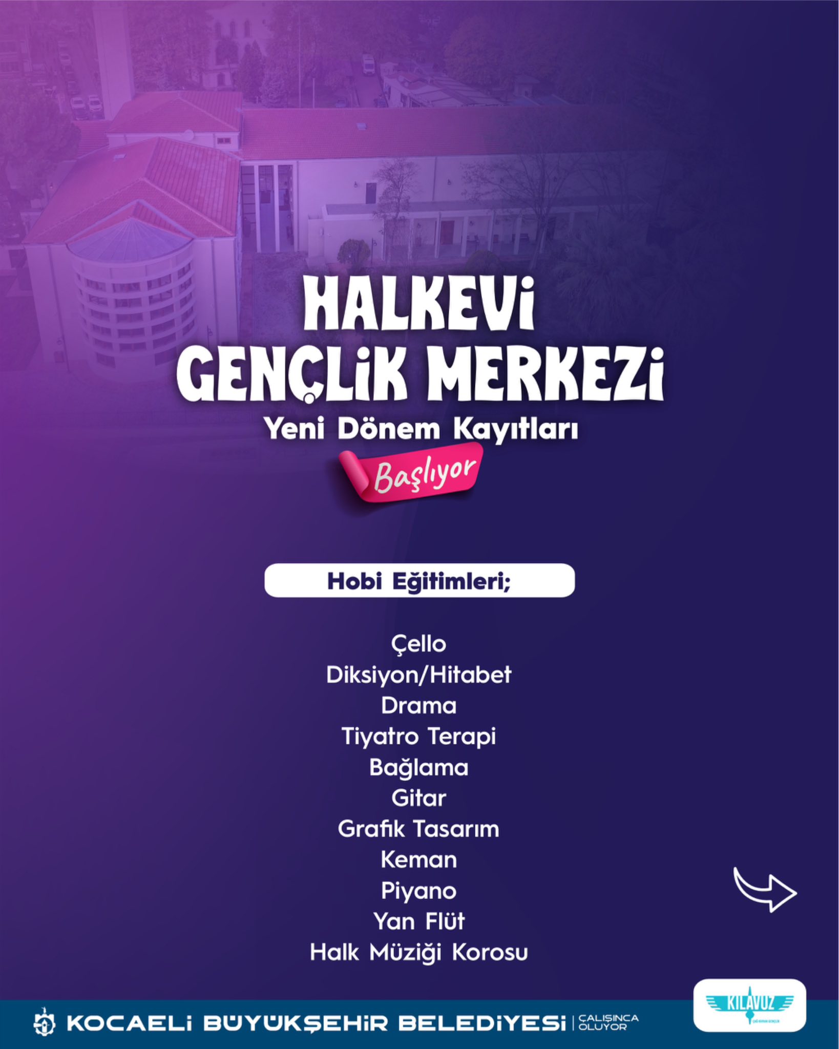Halkevi Gençlik Merkezi'nde Kayıtlar Başladı (2)