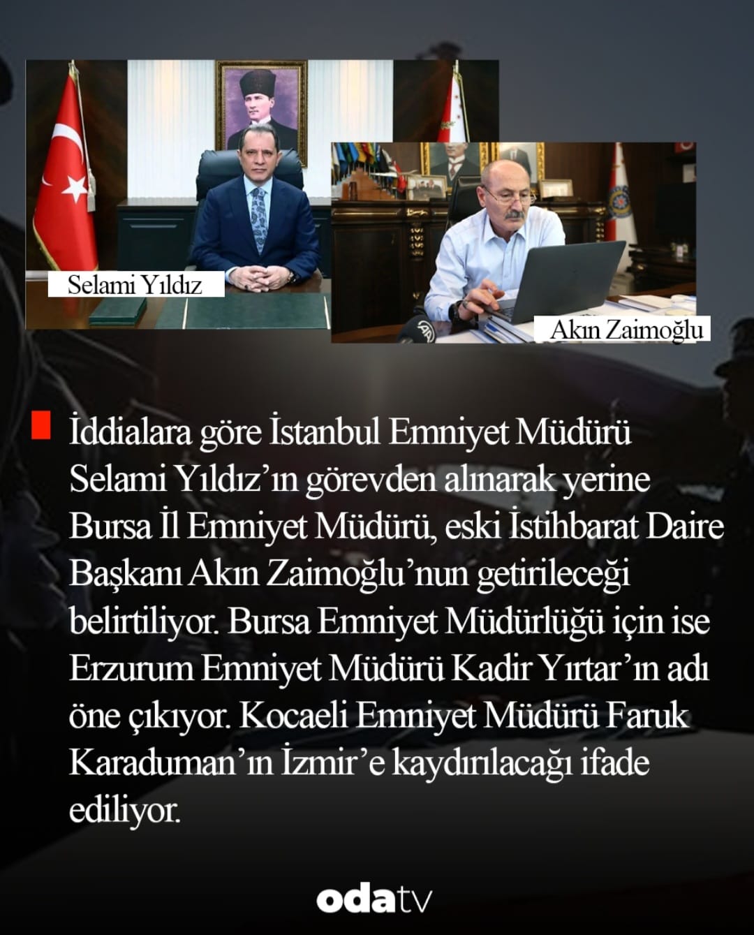 Kocaeli Emniyet Müdürü’nün İzmir'e Tayin Olacağı İddia Ediliyor (2)