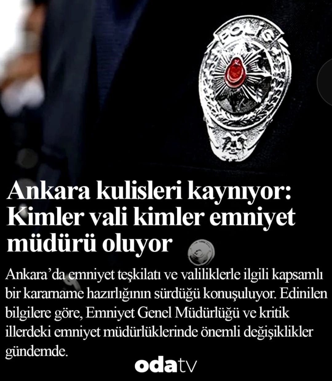 Kocaeli Emniyet Müdürü’nün İzmir'e Tayin Olacağı İddia Ediliyor (3)