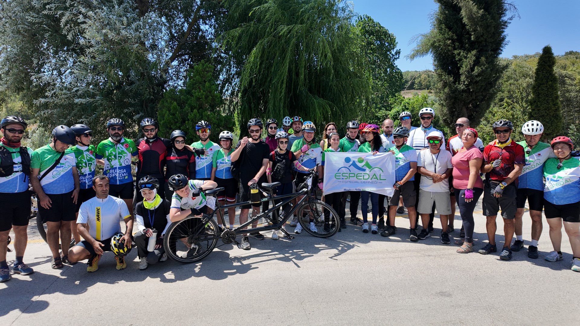Kocaeli, Görme Engelli Sporculara Tandem Bisiklet Turu Ile Ev Sahipliği Yaptı (4)