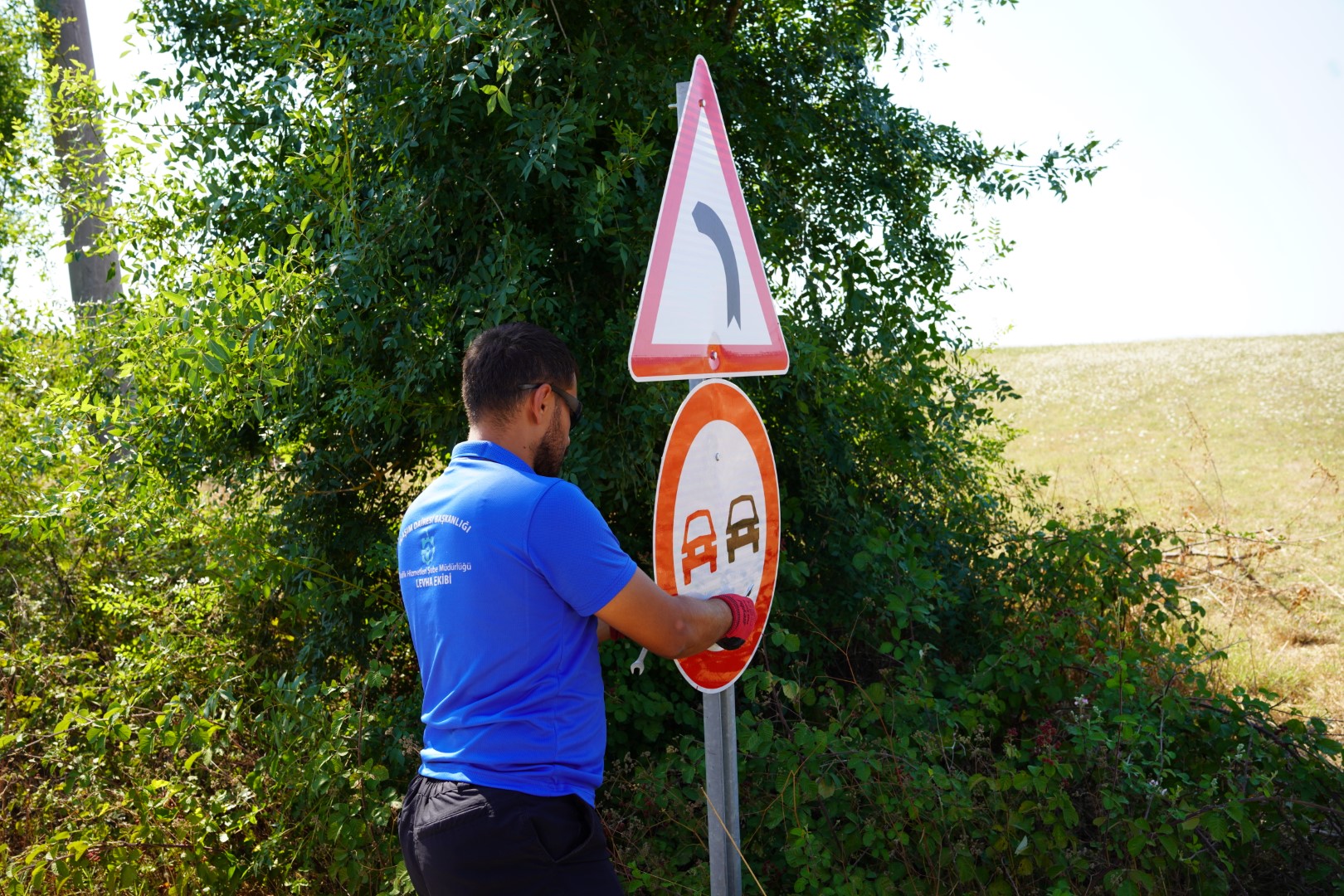 Kocaeli Kırsalında Güvenlik Artıyor 4 Bin Yeni Trafik Levhası (4)