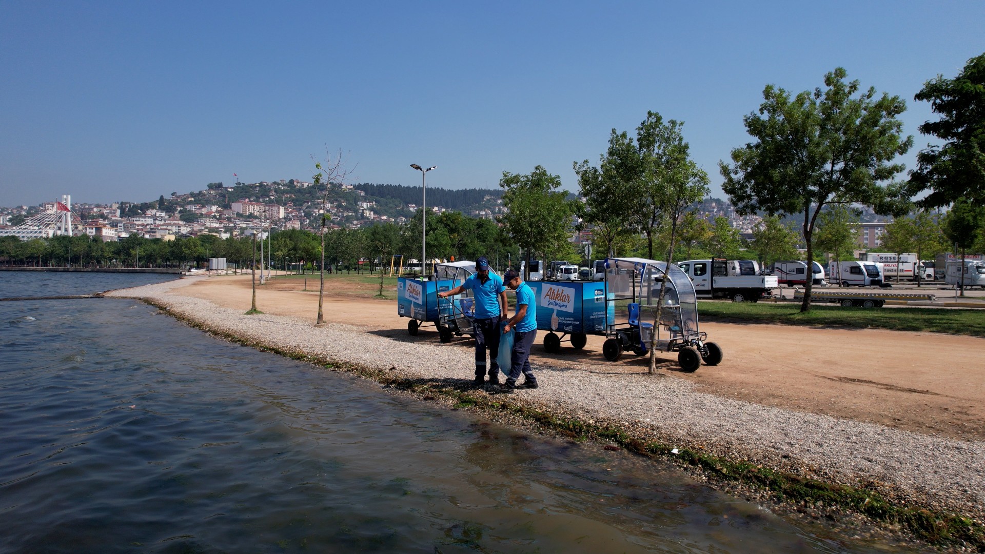 Kocaeli Sahilleri Mavi Takım Ile Pırıl Pırıl (3)