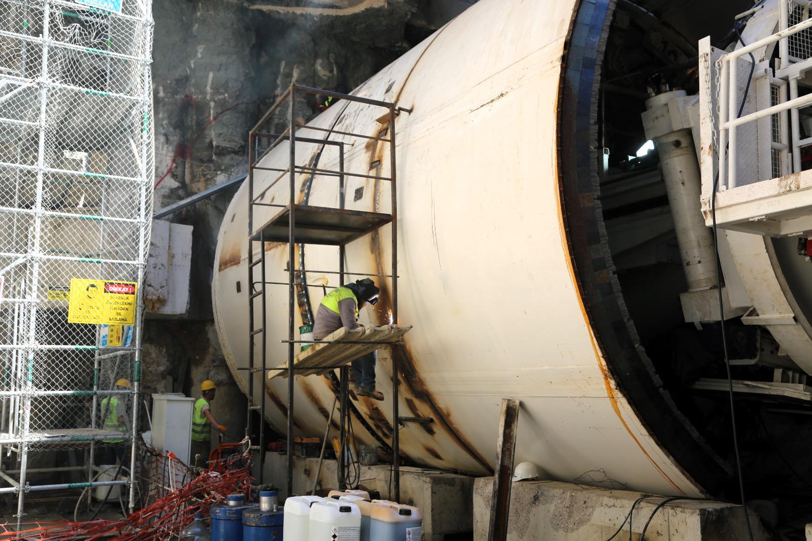 Körfezray Metrosu’nda Dev Tbm’ler Tünel Kazısına Hazır3-1