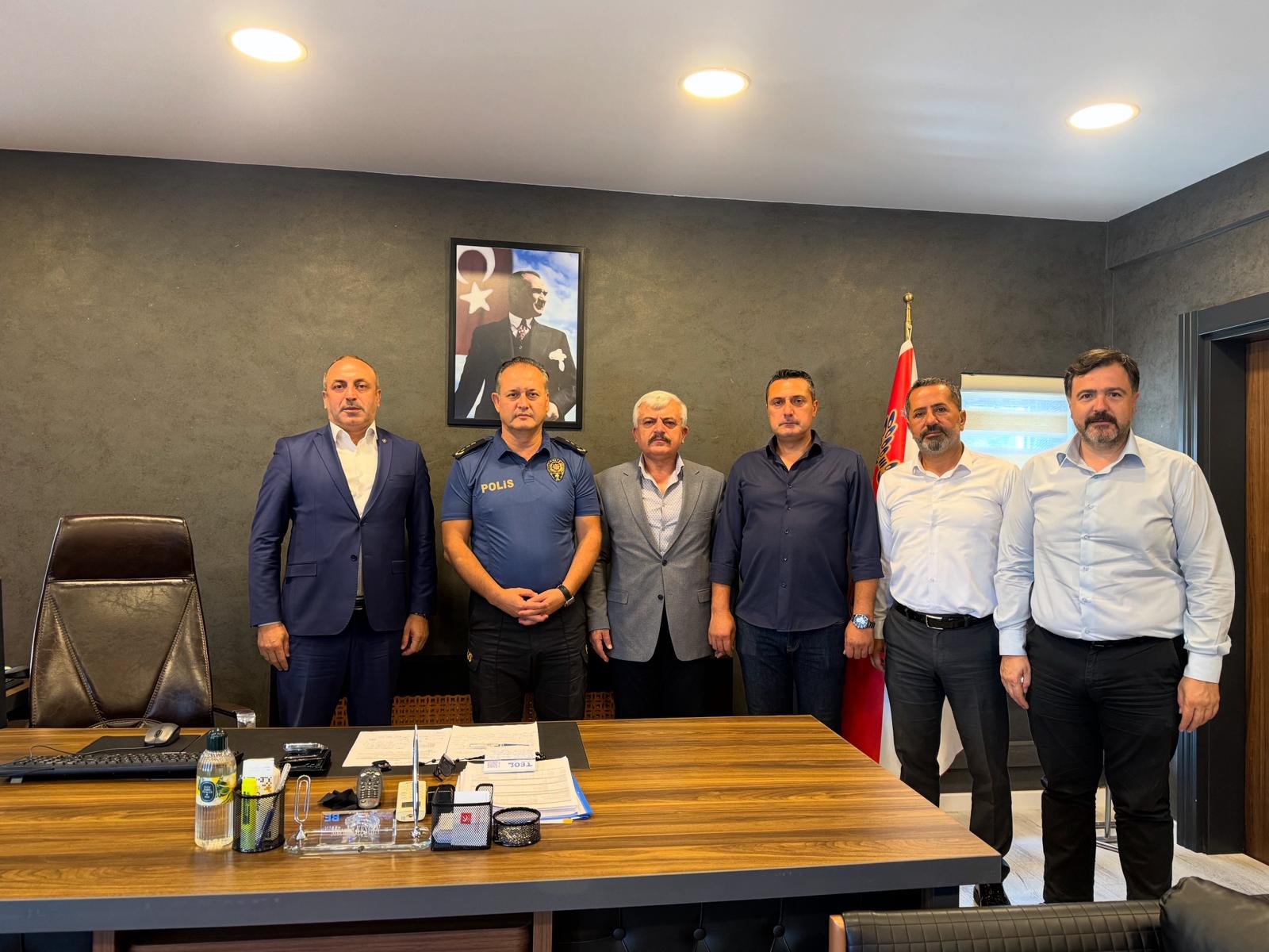 Mhp’den Mücahit Kesgin’e ‘Hayırlı Olsun’ Ziyareti 1