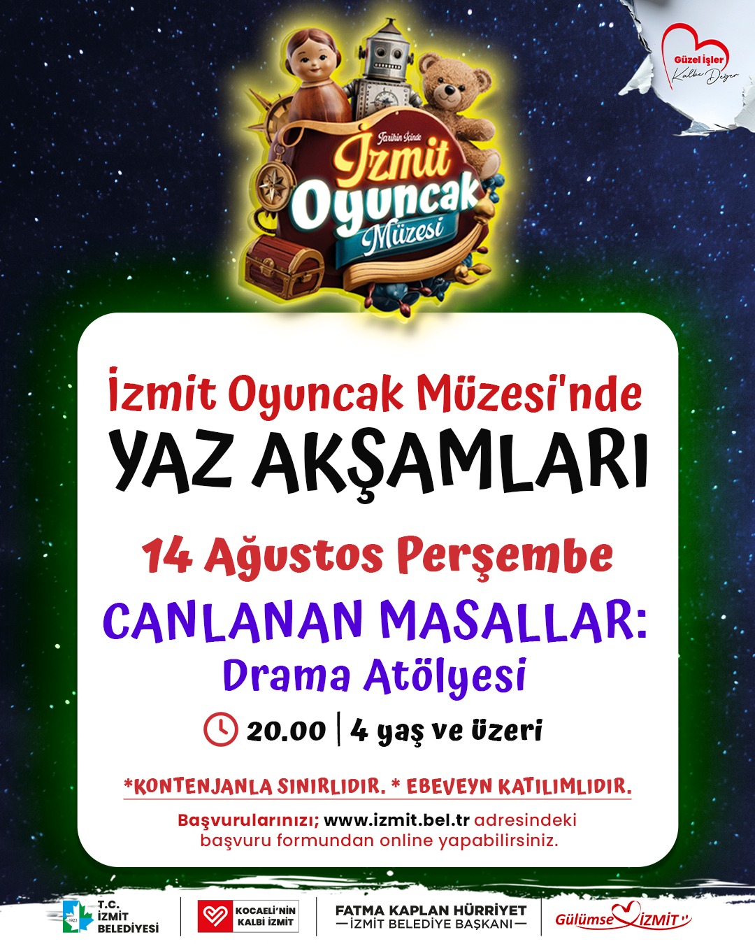 Oyuncak Müzesi’nde Yaz Akşamları Başlıyor