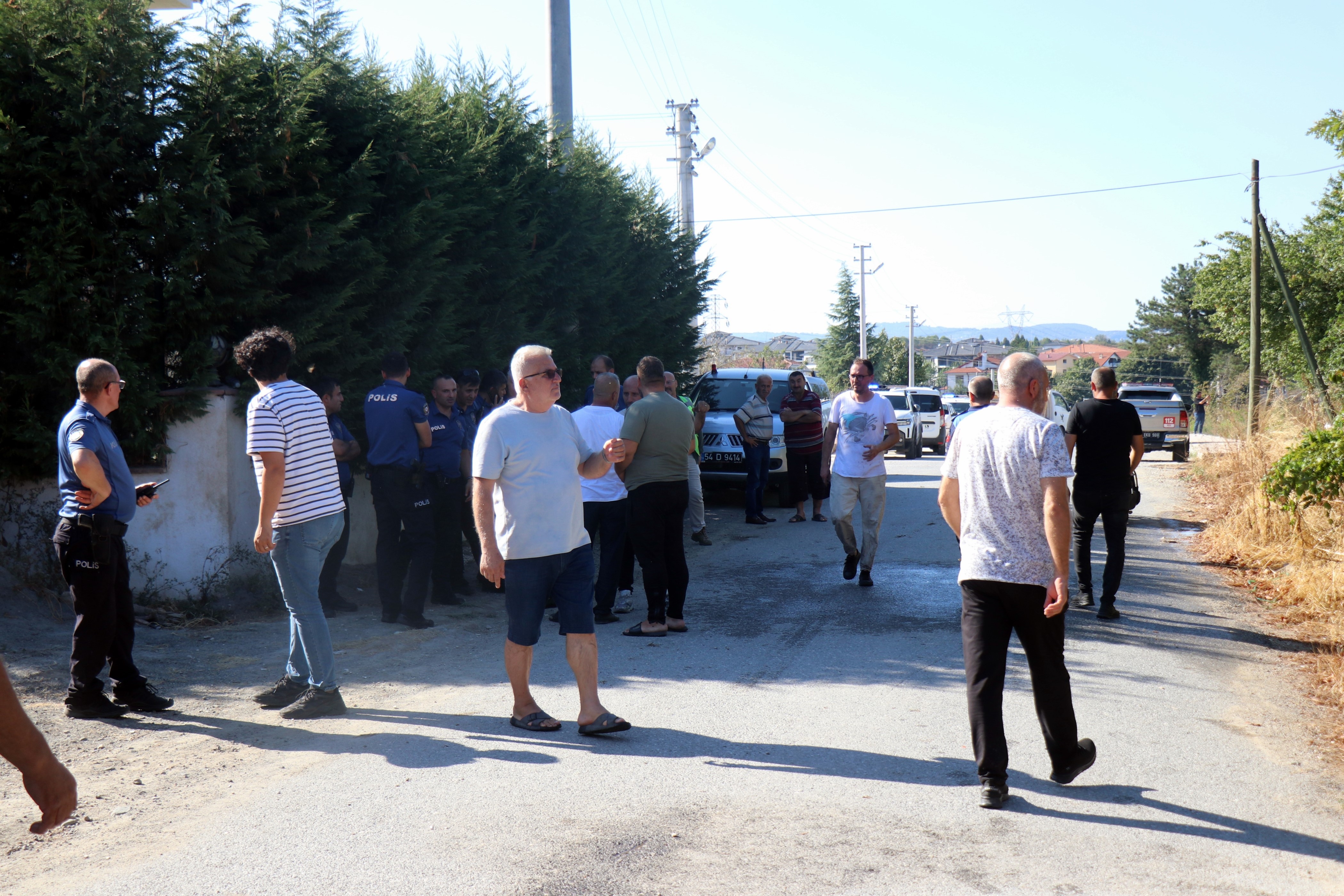 Sakarya’da Yangın Paniği! Halk Seferber Oldu 13