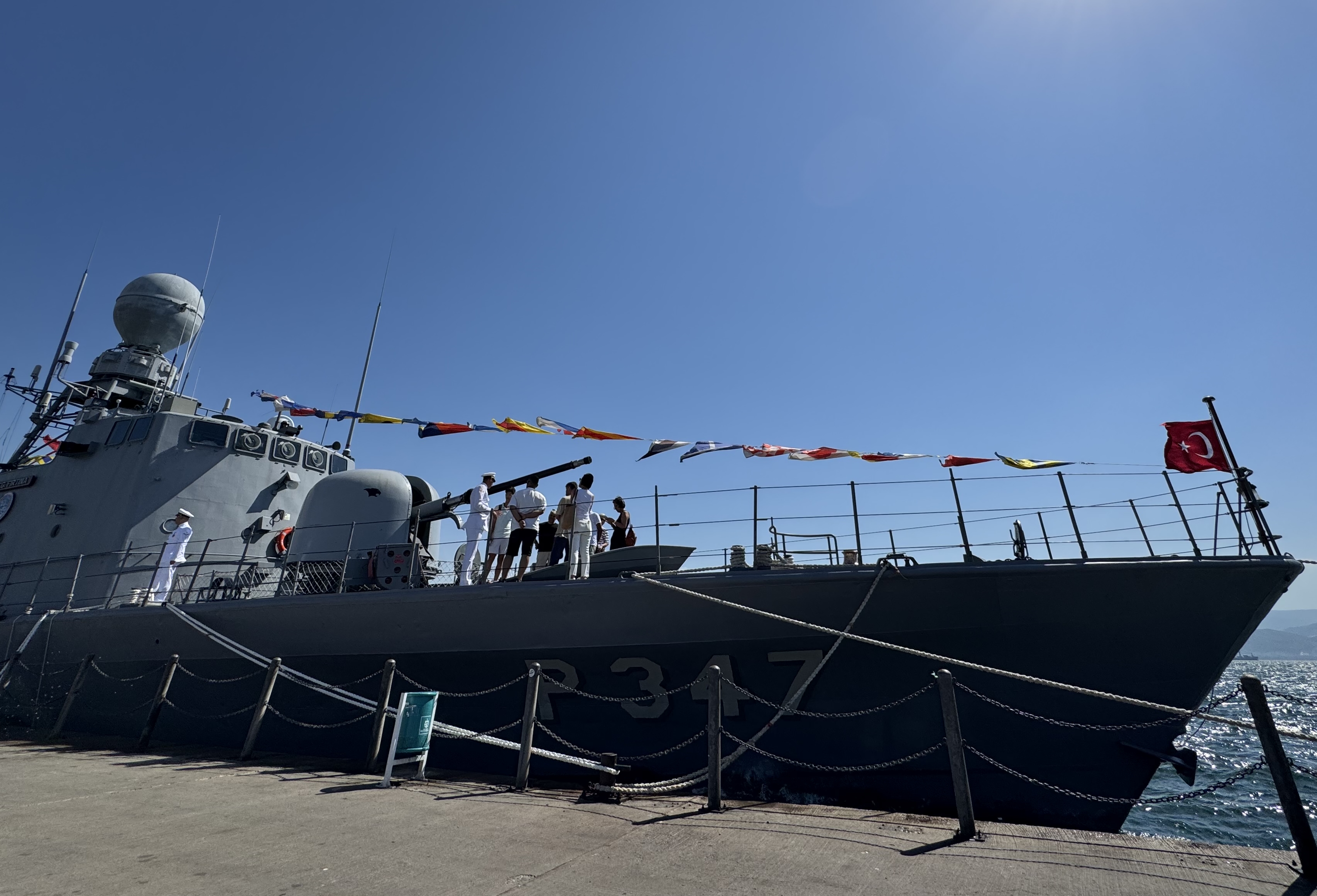 Tcg Fırtına Hücumbotu'na İzmit’te Ziyaretçi Akını (2)
