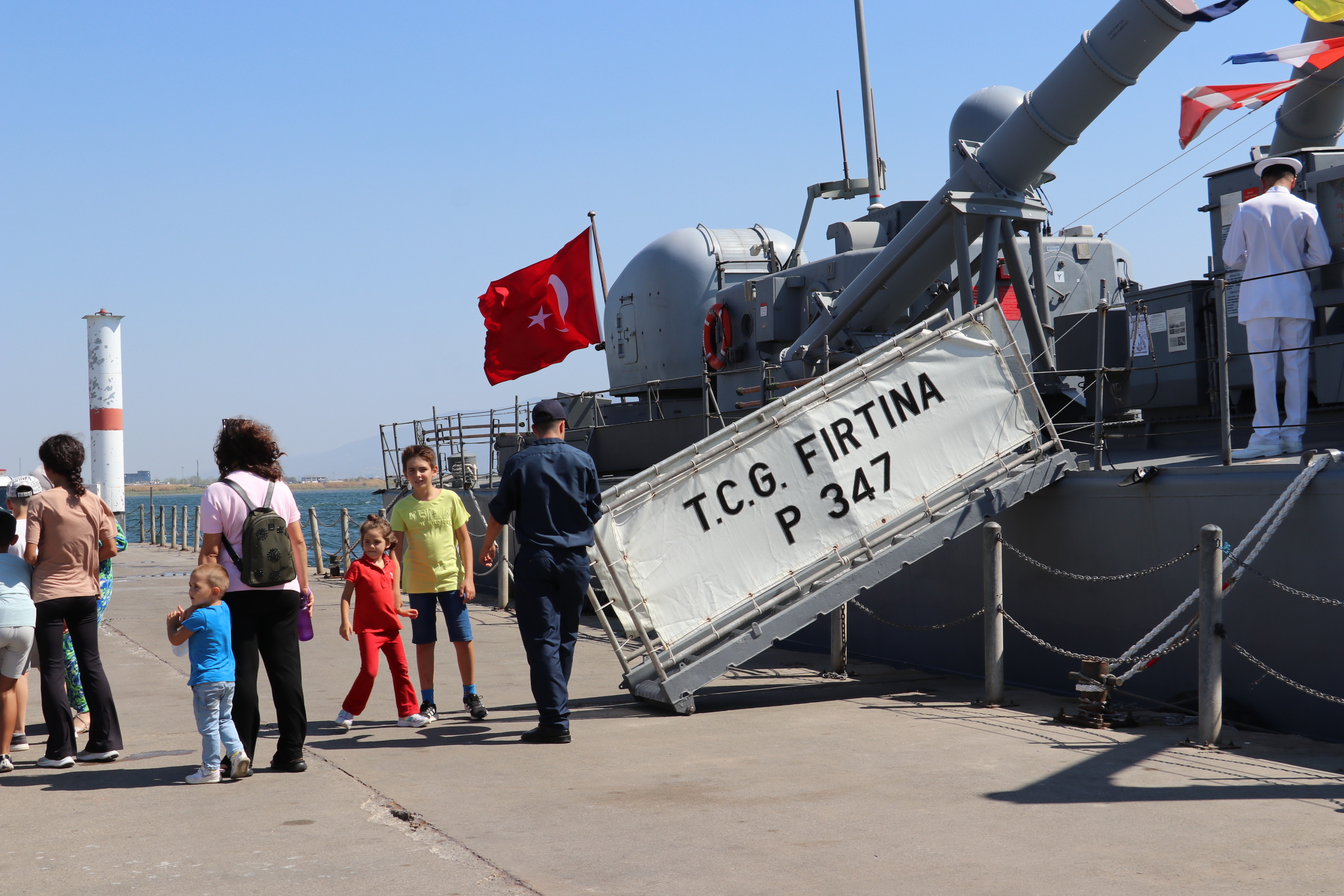Tcg Fırtına Hücumbotu'na İzmit’te Ziyaretçi Akını (3)