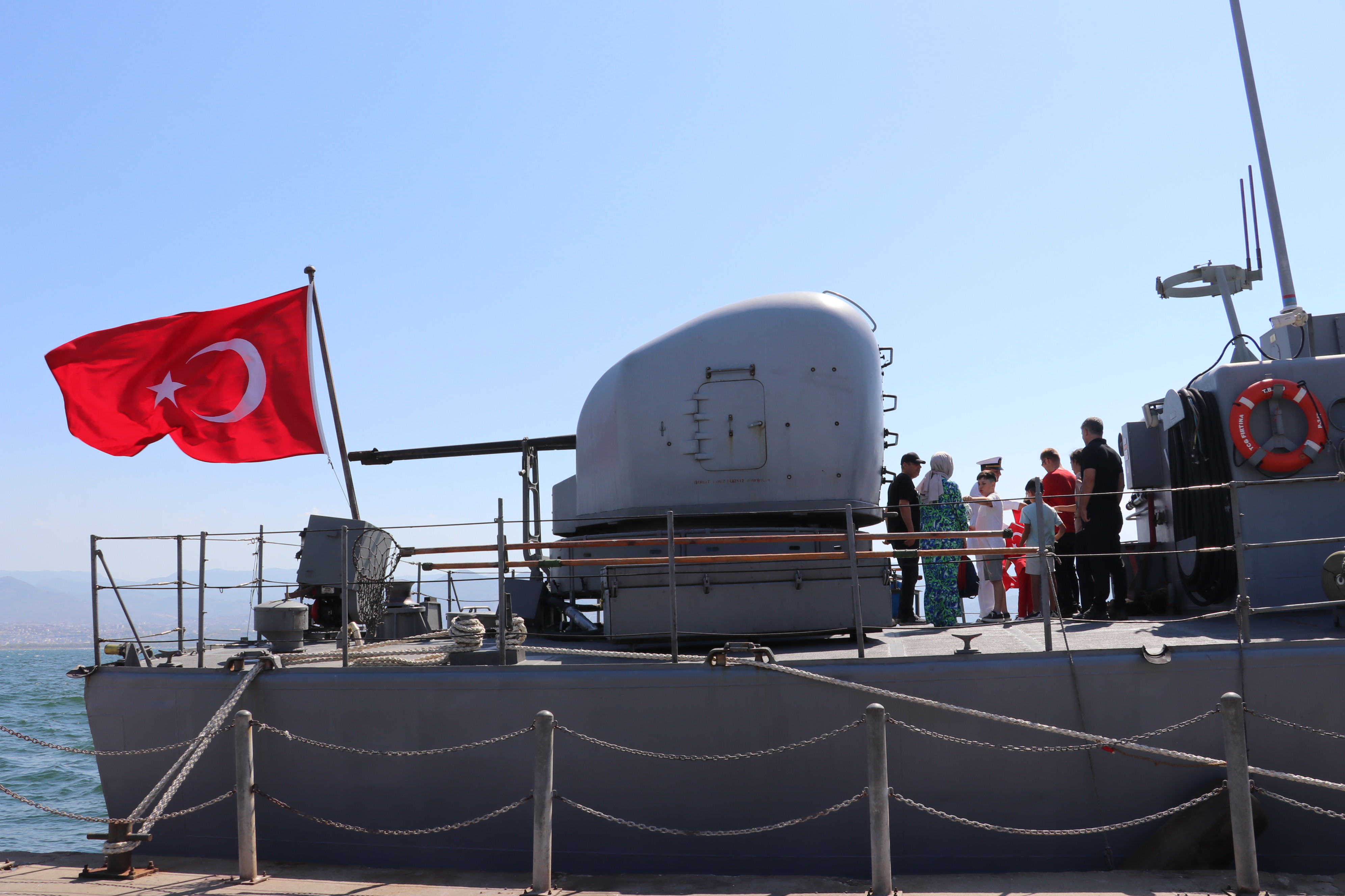 Tcg Fırtına Hücumbotu'na İzmit’te Ziyaretçi Akını (5)
