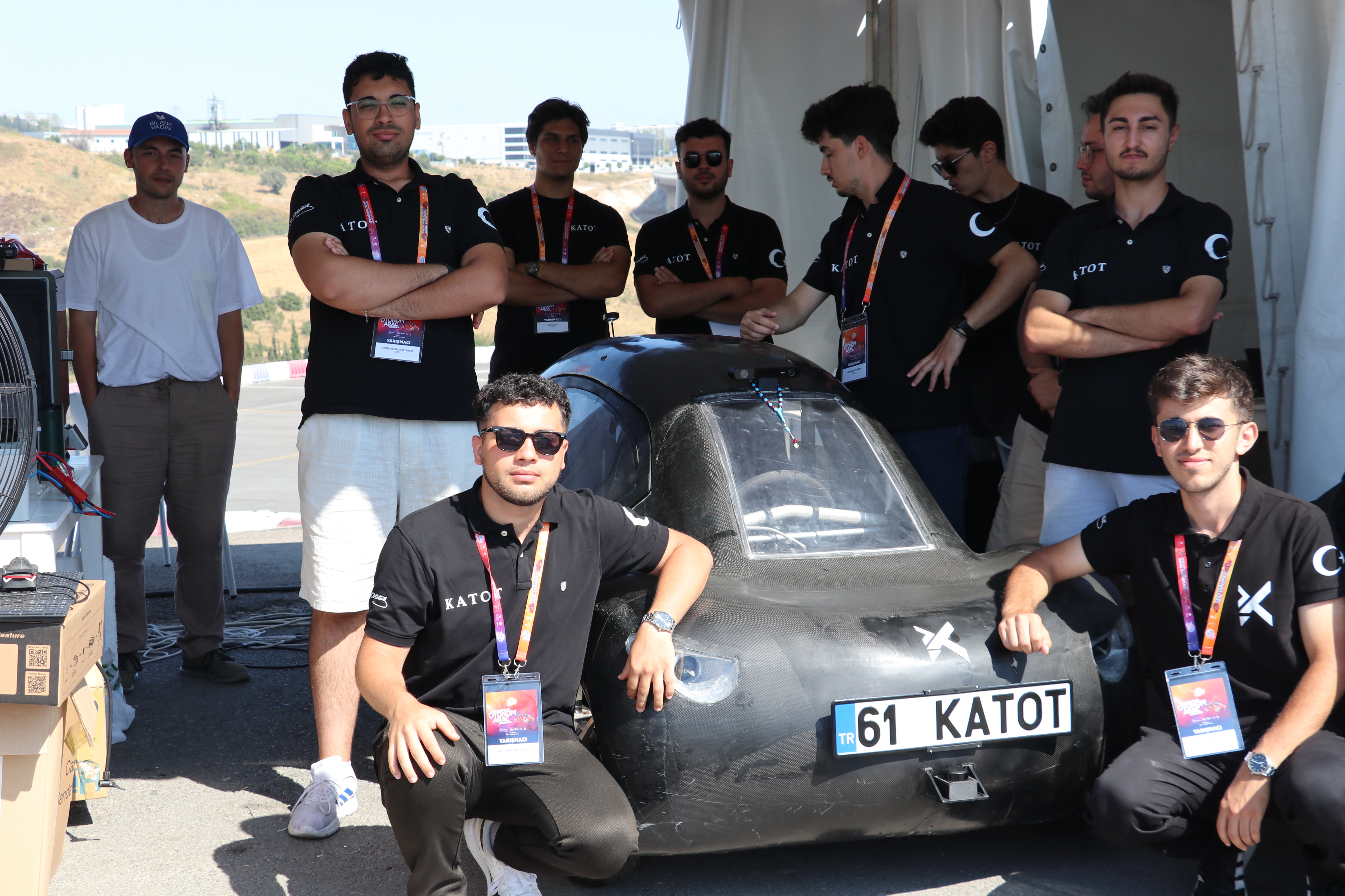 Teknofest’te Robotaksi Binek Otonom Araç Yarışması Başladı (5)