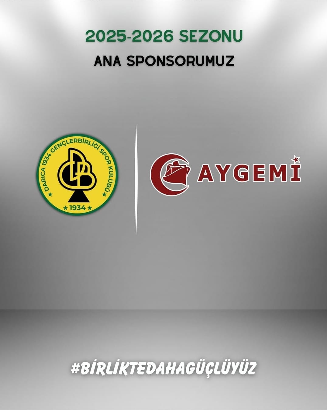 Darıca Gençlerbirliği’ne Yeni Sponsor