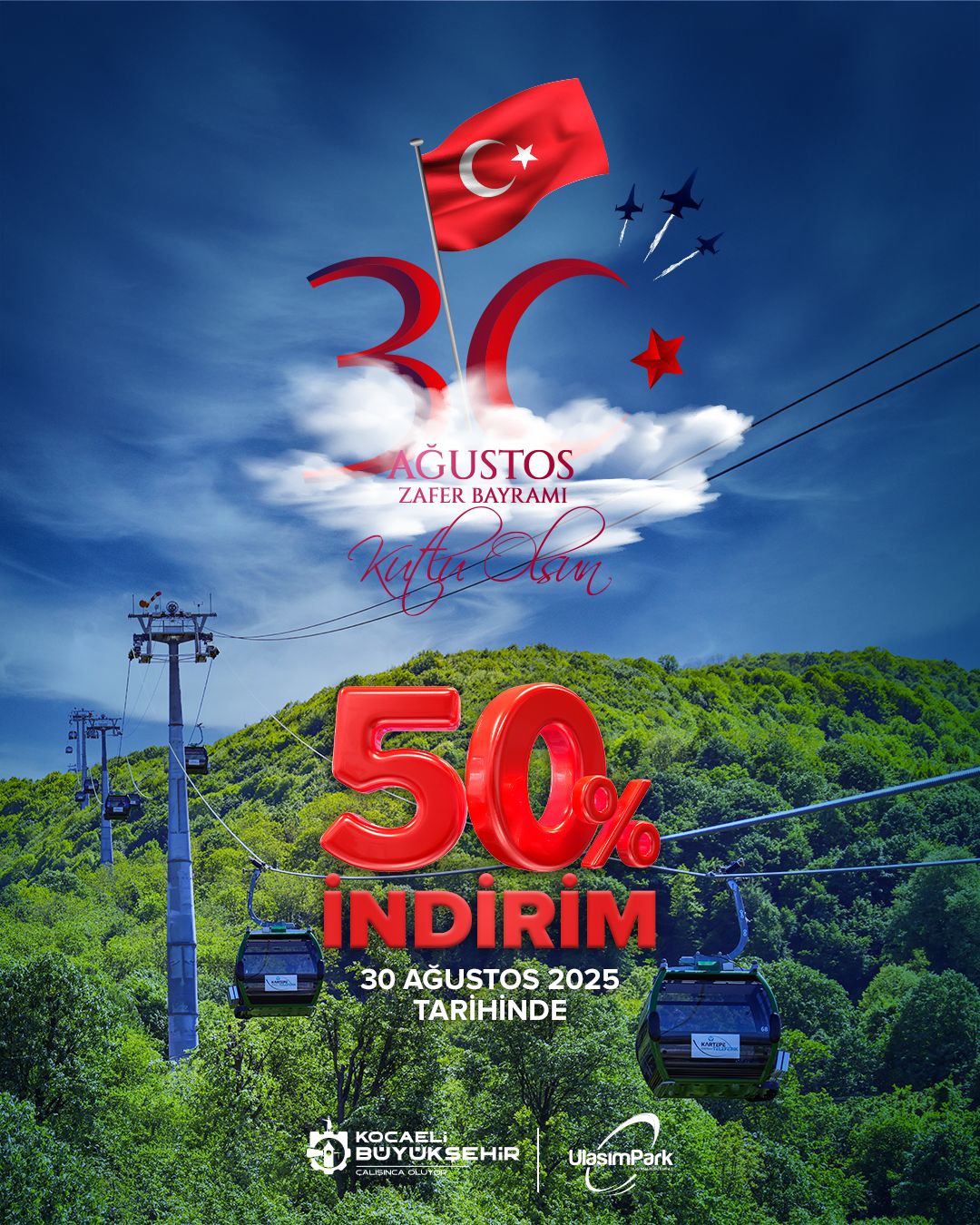 Zafer Bayramı’nda Kartepe Teleferik’te Büyük İndirim (2)