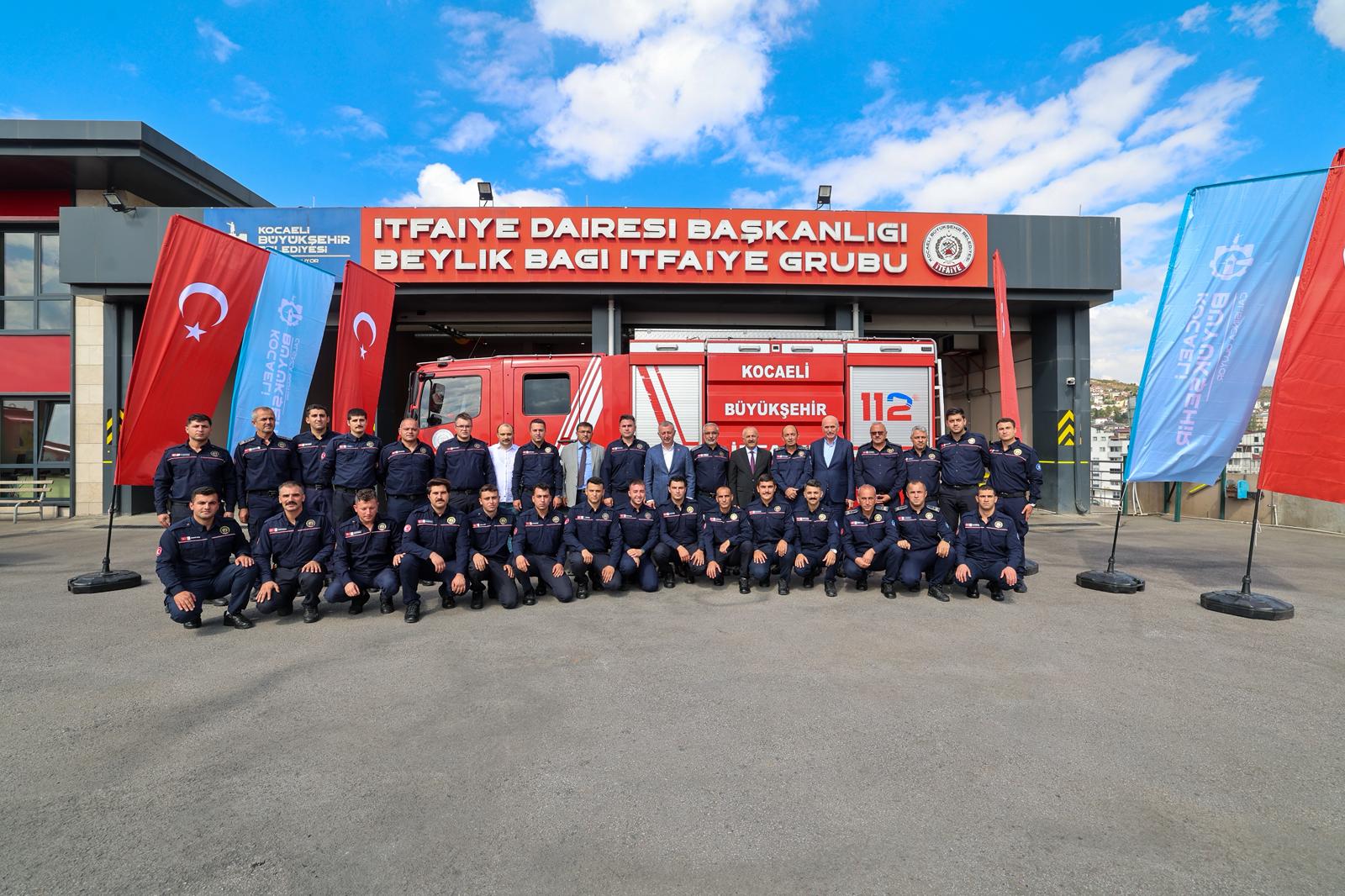 Başkan Büyükakın’dan Kocaeli İtfaiyesine Övgü “Türkiye’nin Kahramanlarısınız” (5)
