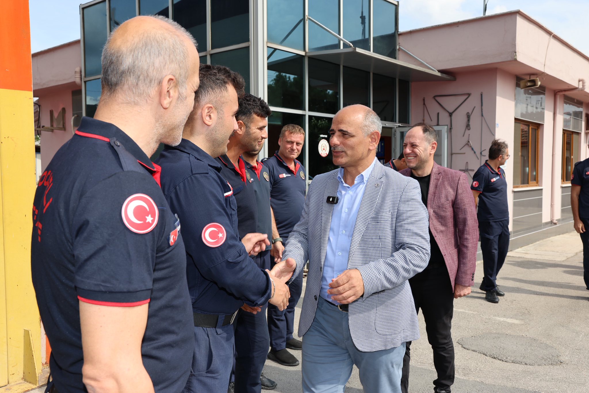Başkan Söğüt’ten İtfaiyecilere Ziyaret (2)