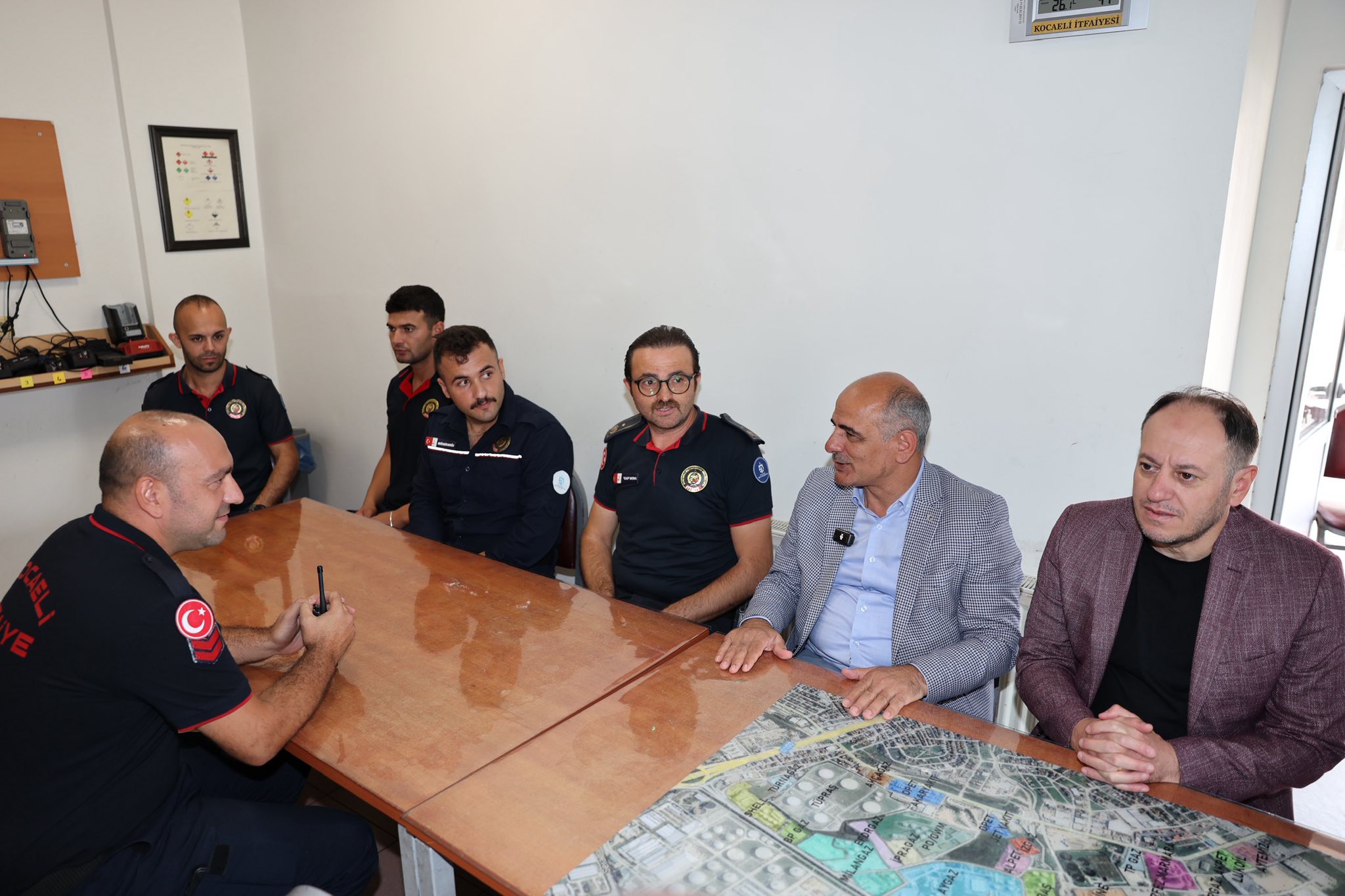 Başkan Söğüt’ten İtfaiyecilere Ziyaret (4)