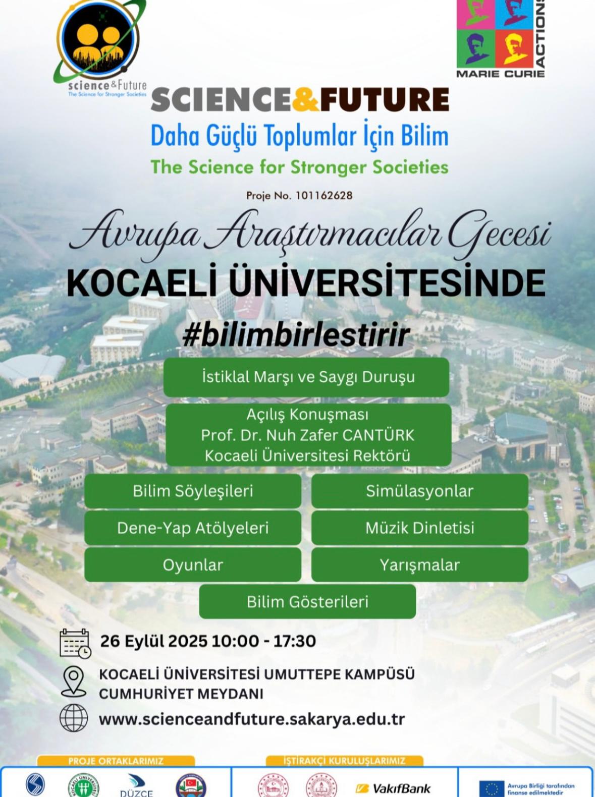 Bilimin Kalbi Avrupa Araştırmacılar Gecesi’nde Ko4