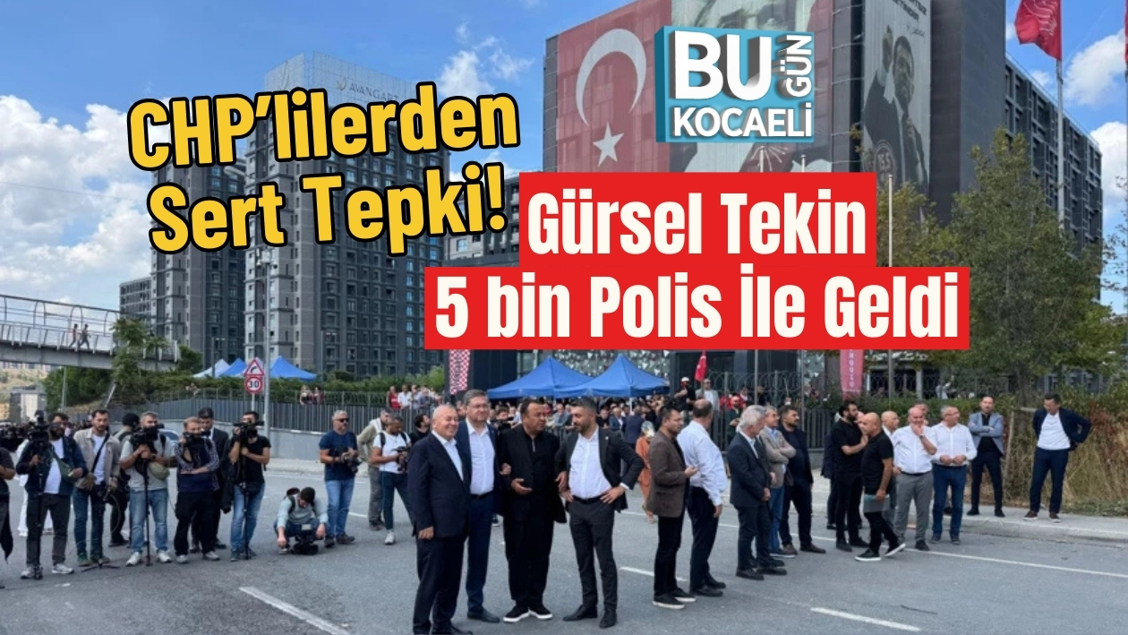 Chp’lilerden Sert Tepki!