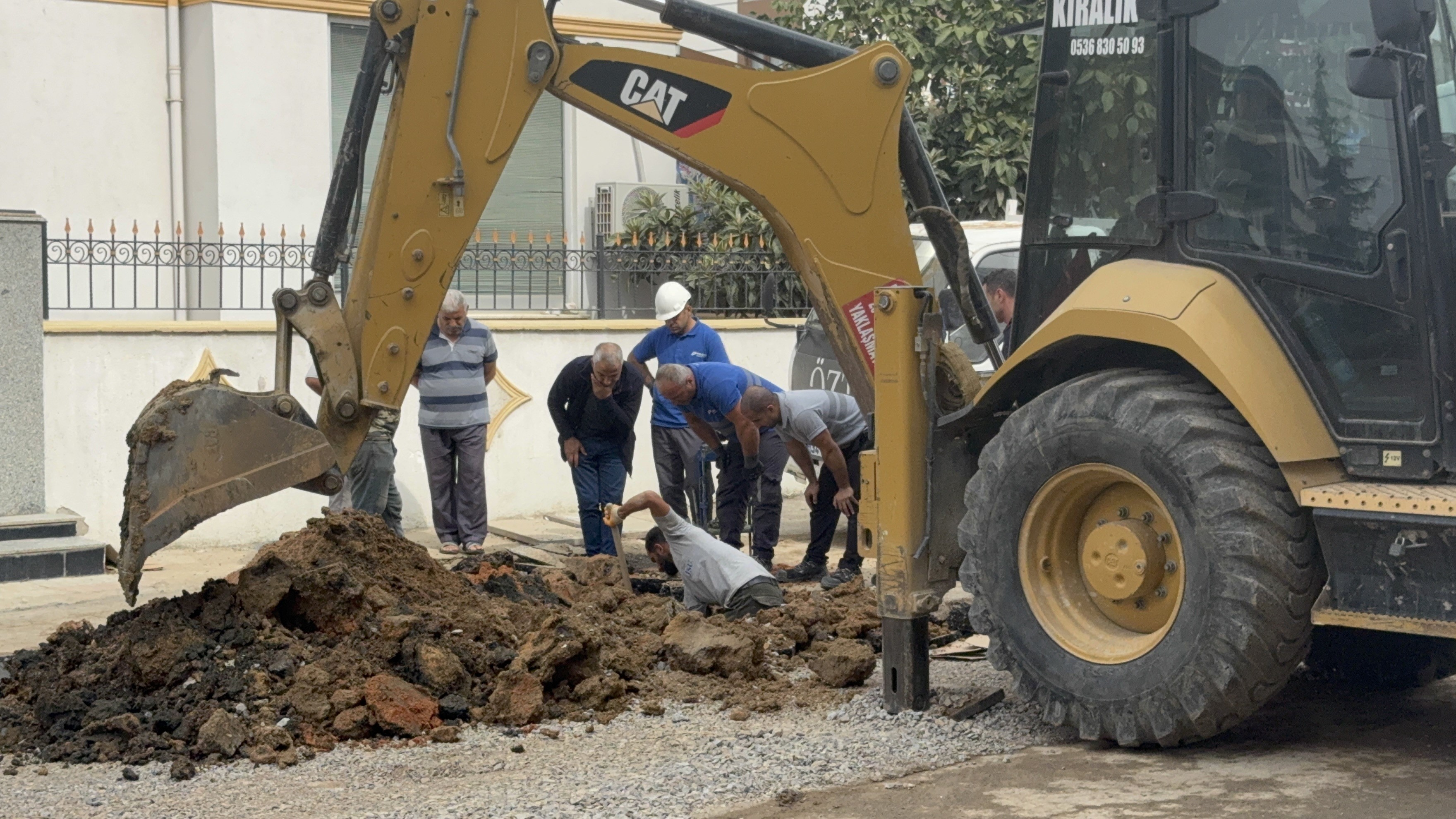 Darıca’da Doğalgaz Kesintisi! Ekipler Doğalgaz Hattını Deldi 01