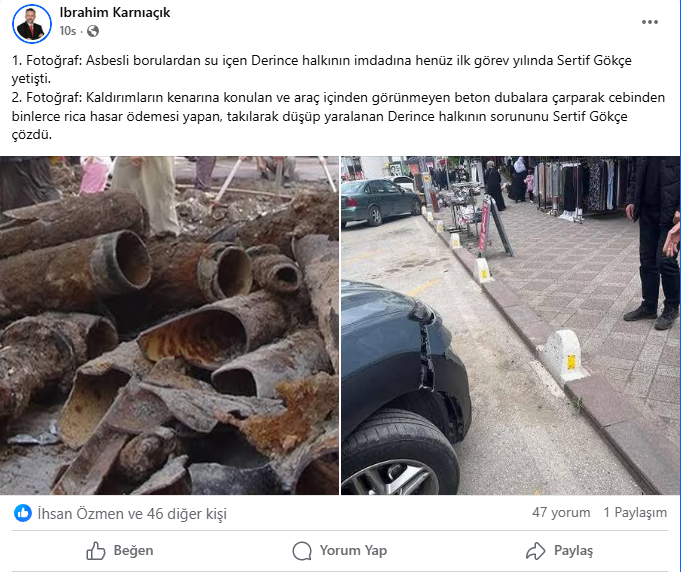 Derince’de 30 Milyonluk Yatırıma Sahte Fotoğrafla Algı Operasyonu 2