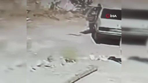 Direksiyon Başındaki Sürücüye Yılan Paniği! (1)