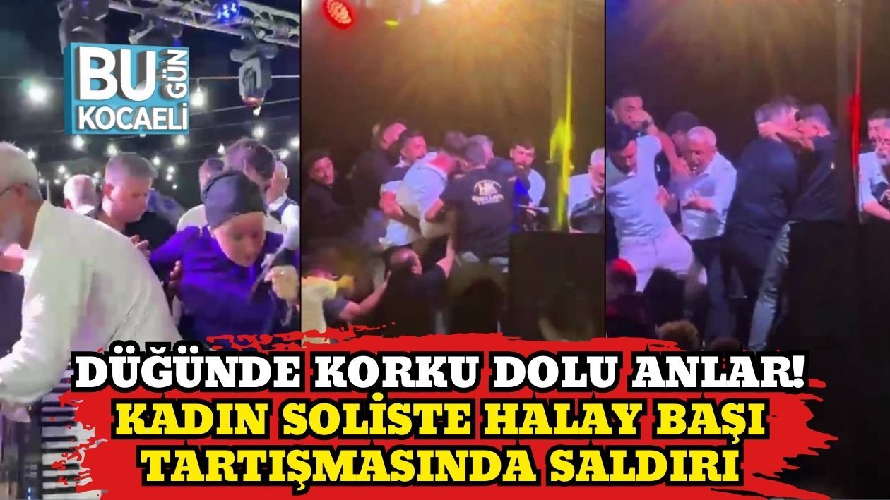 Düğünde Korku Dolu Anlar! Kadın Soliste Halay Başı Tartışmasında ...