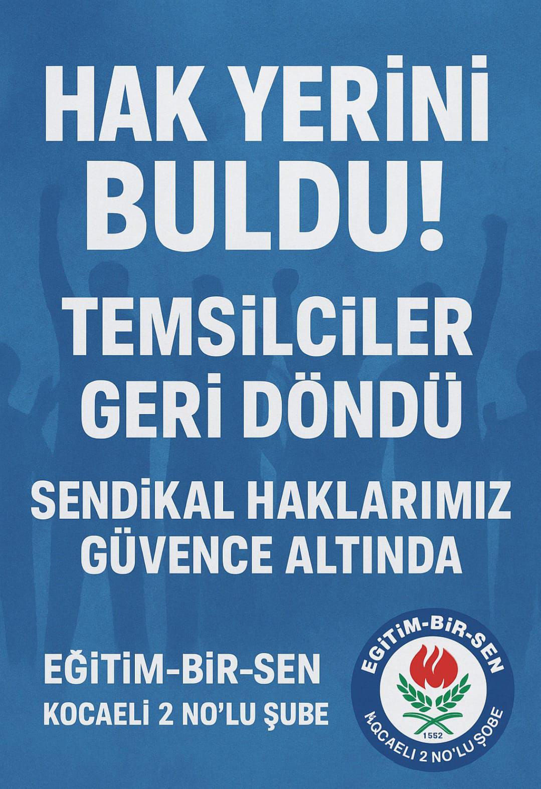 Eğitim Bir Sen’in Hukuk Zaferi! Sendikal Haklar Geri Verildi