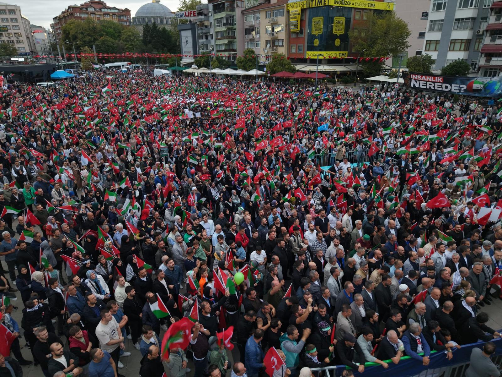 Filistin İçin İzmit Sokakları Tek Yürek Oldu! Sumud Filosuna Tam Destek (2)