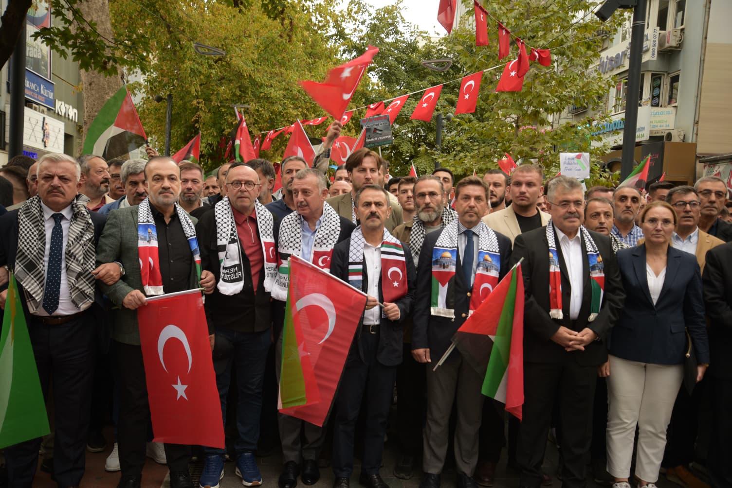 Filistin İçin İzmit Sokakları Tek Yürek Oldu! Sumud Filosuna Tam Destek (4)