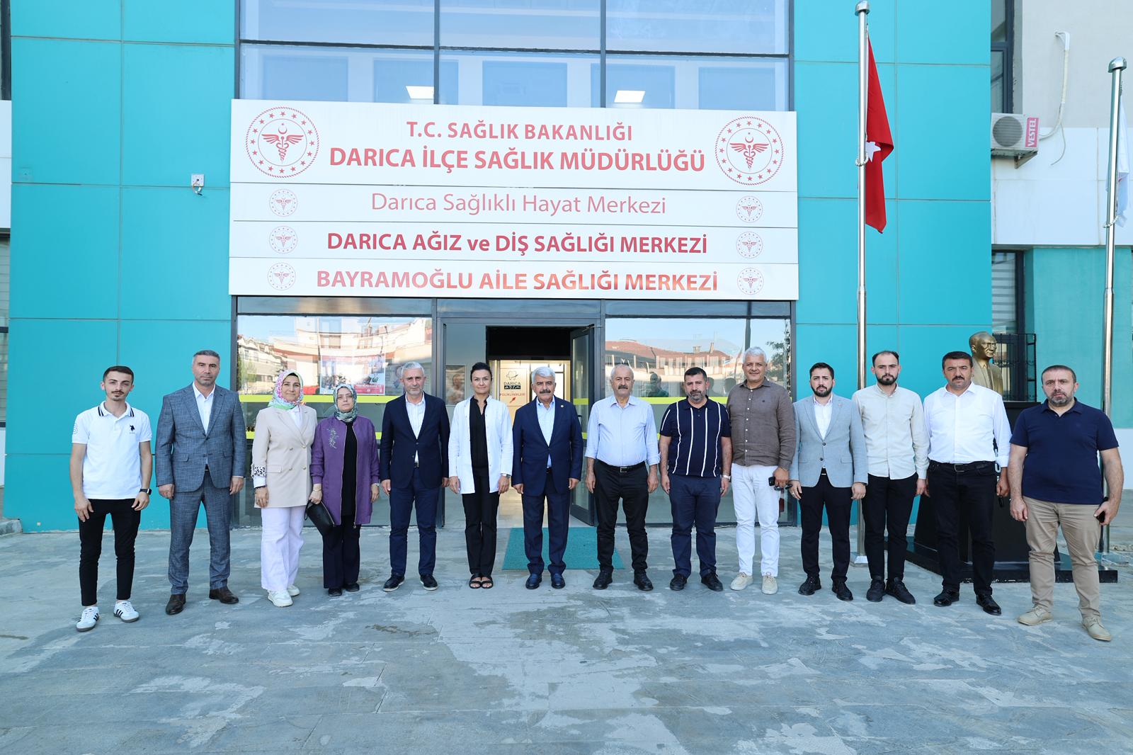 Hülagü Ve Büyükgöz Sağlık Kuruluşlarını Ziyaret Etti 5
