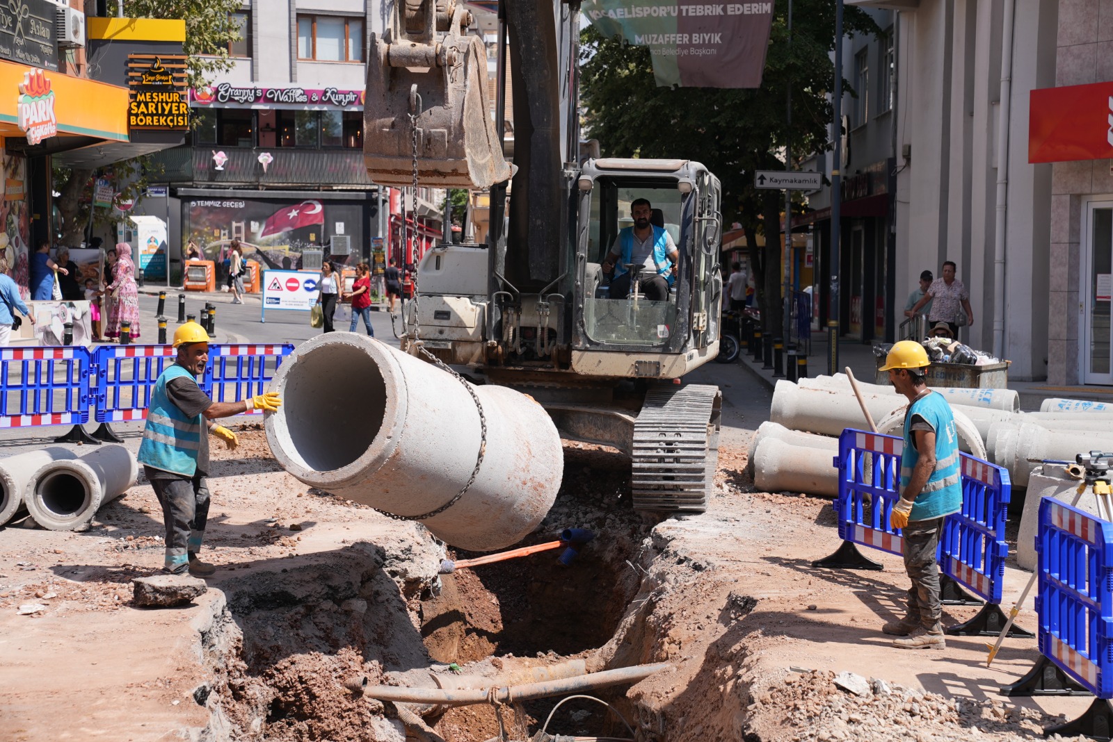 İsu, Darica'nin 5 Mahallesi̇nde Altyapi Çalişmalari Gerçekleşti̇ri̇yor (3)