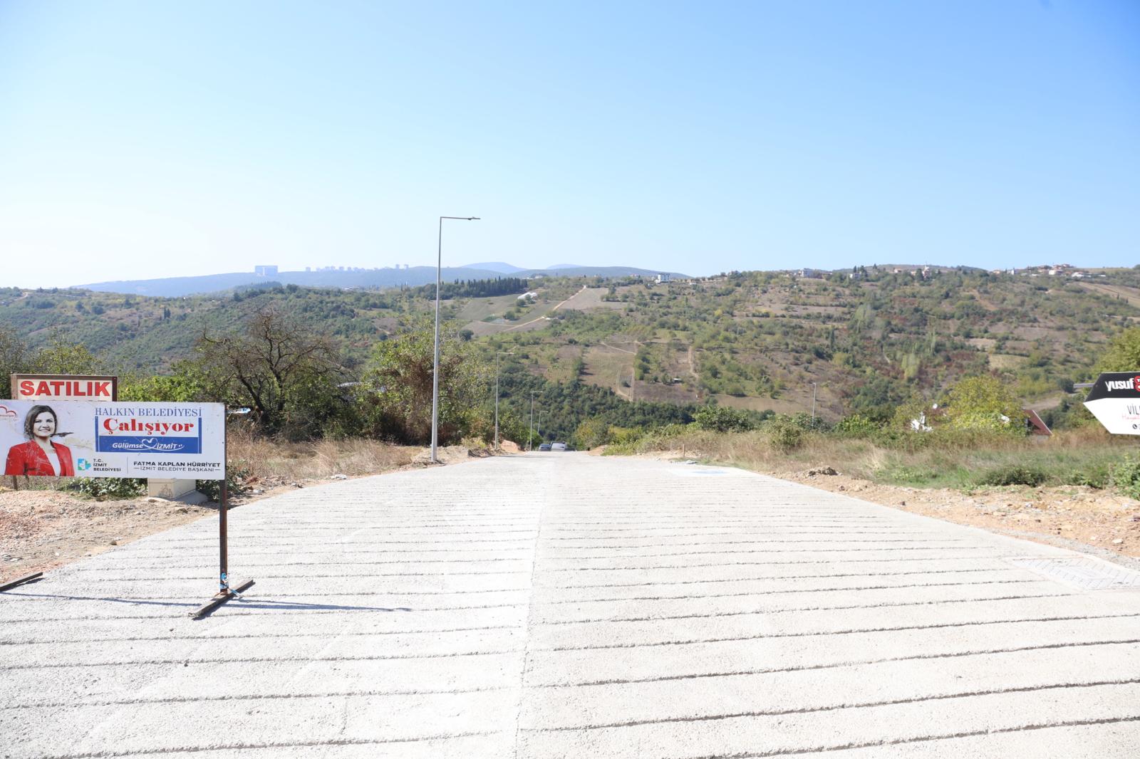 Kabaoğlu Mahallesi’nde Yol Çalışmaları Sona Yaklaşıyor (2)
