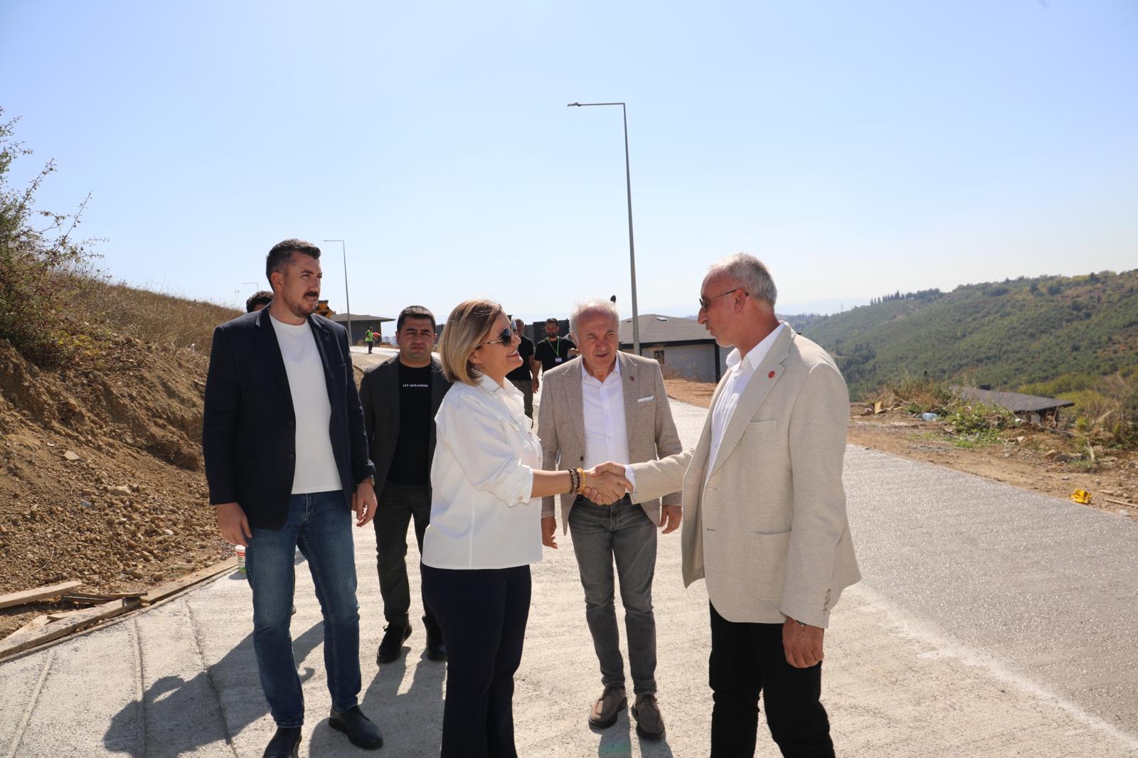 Kabaoğlu Mahallesi’nde Yol Çalışmaları Sona Yaklaşıyor (3)