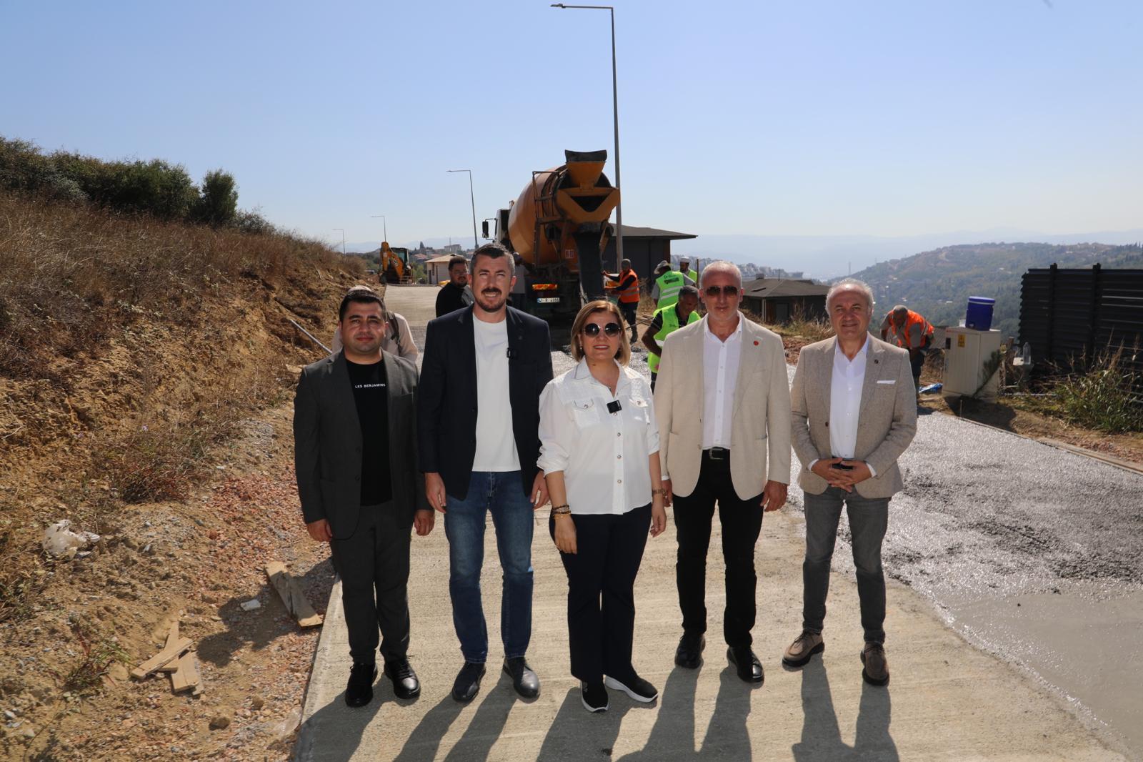 Kabaoğlu Mahallesi’nde Yol Çalışmaları Sona Yaklaşıyor (4)