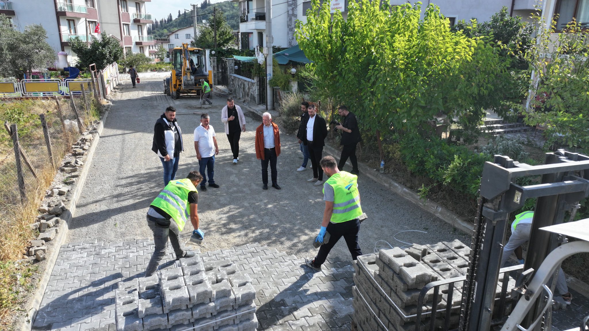 Karamürsel’de Üstyapı Çalışmaları Hız Kesmeden Devam Ediyor (9)